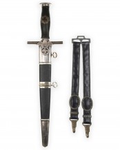 RLB Leader Dagger [M1938] 2nd Model with Damascus Blade - Eickhorn Solingen