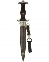 SA Dagger with hanger [Early Version] - P. D. Lüneschloss, Solingen