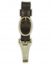 Black Leather Hanger for Dagger