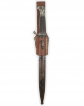 Seitengewehr [K98] mit Koppelschuh – Original Eickhorn Solingen