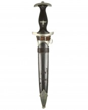 SS Dagger [Early Model] with Vertical Hanger by Rich. A. Herder Solingen