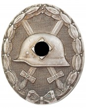 German Wound Badge Silver 1939 - 4
