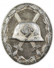 German Wound Badge Silver 1939 by L/13 (Paul Meybauer Berlin)
