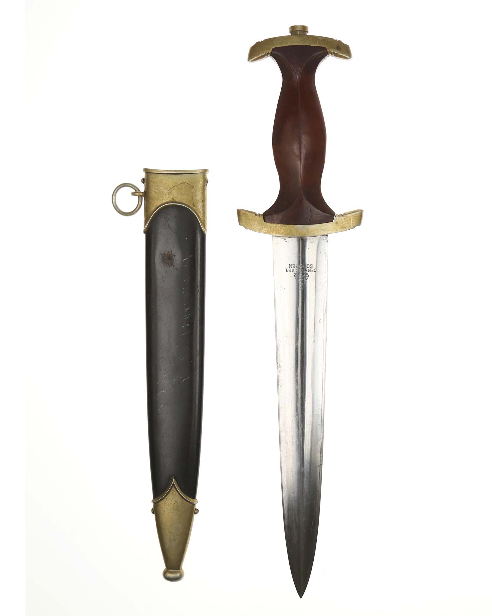 Кинжал NSKK Братья Беккер — обратное клеймо