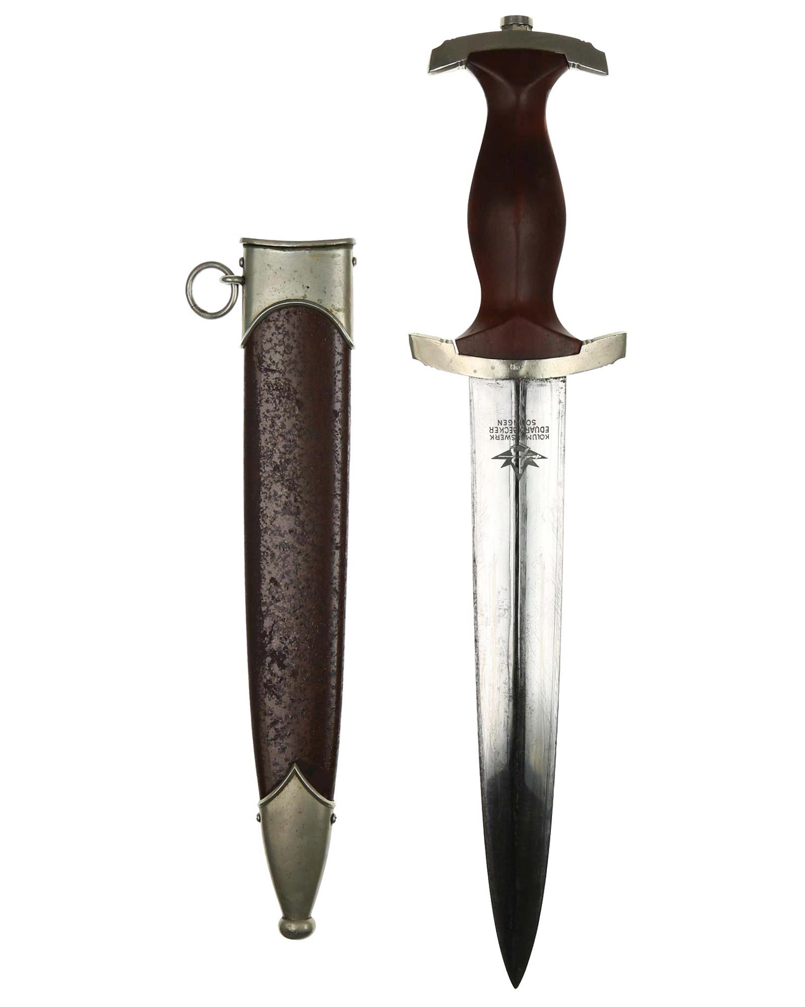 SA-Dienstdolch Eduard Becker Kolumbuswerk – frühe Fertigung