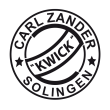 Zander Carl (KWICK), Solingen