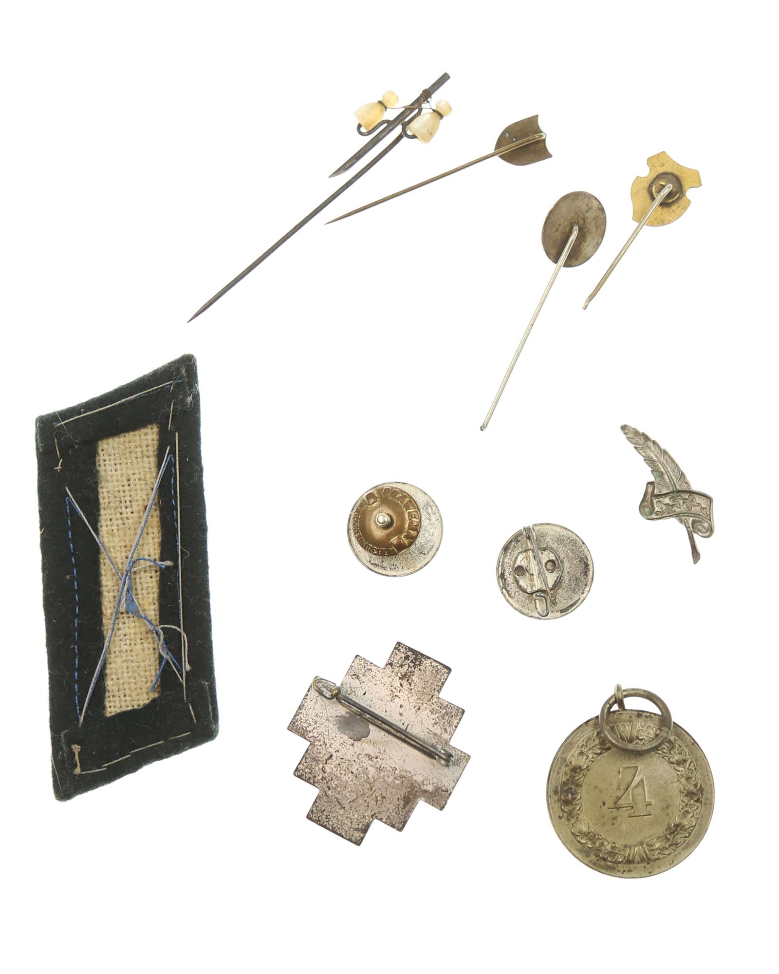 Zigaretten Sammelbilderalbum Adolf Hitler – Detailansicht aus dem Konvolut