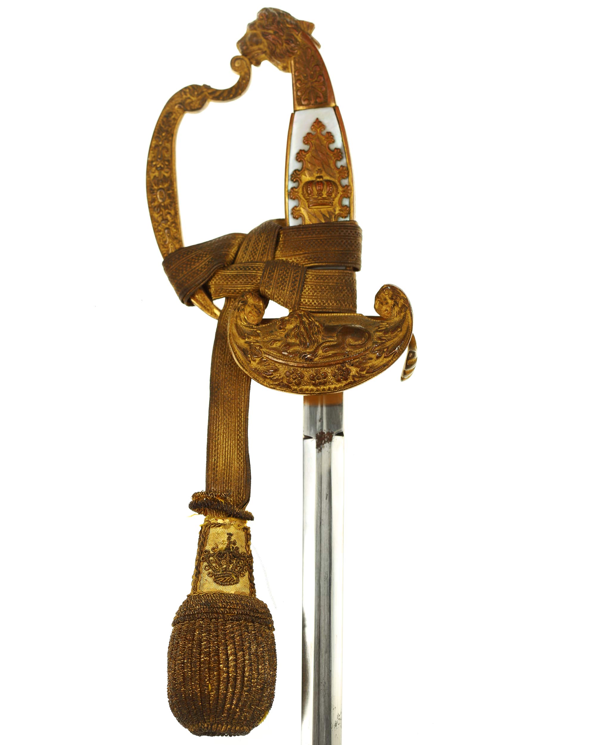 Bayerischer Staatsbeamten-Degen – Seitenansicht