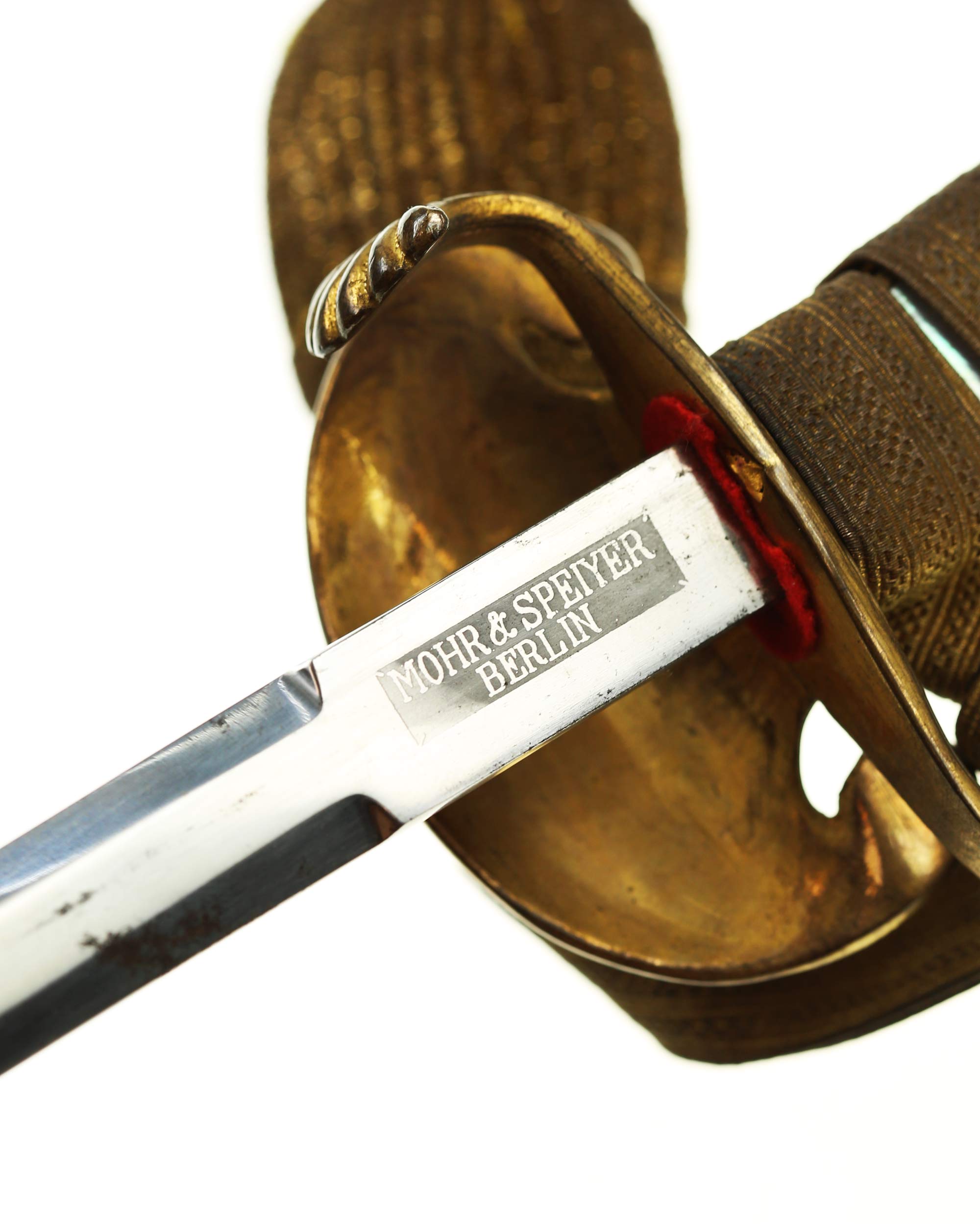 Bayerischer Staatsbeamten-Degen – Detailaufnahme