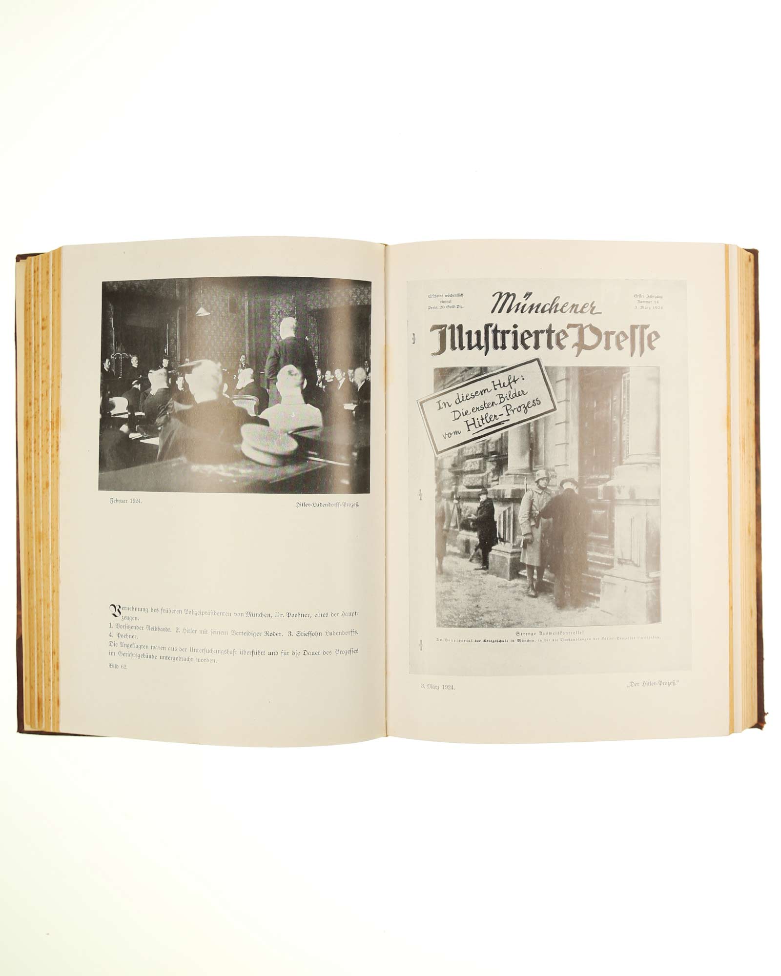 Innenseiten mit Bildtafeln – nationalsozialistische Buchpublikationen