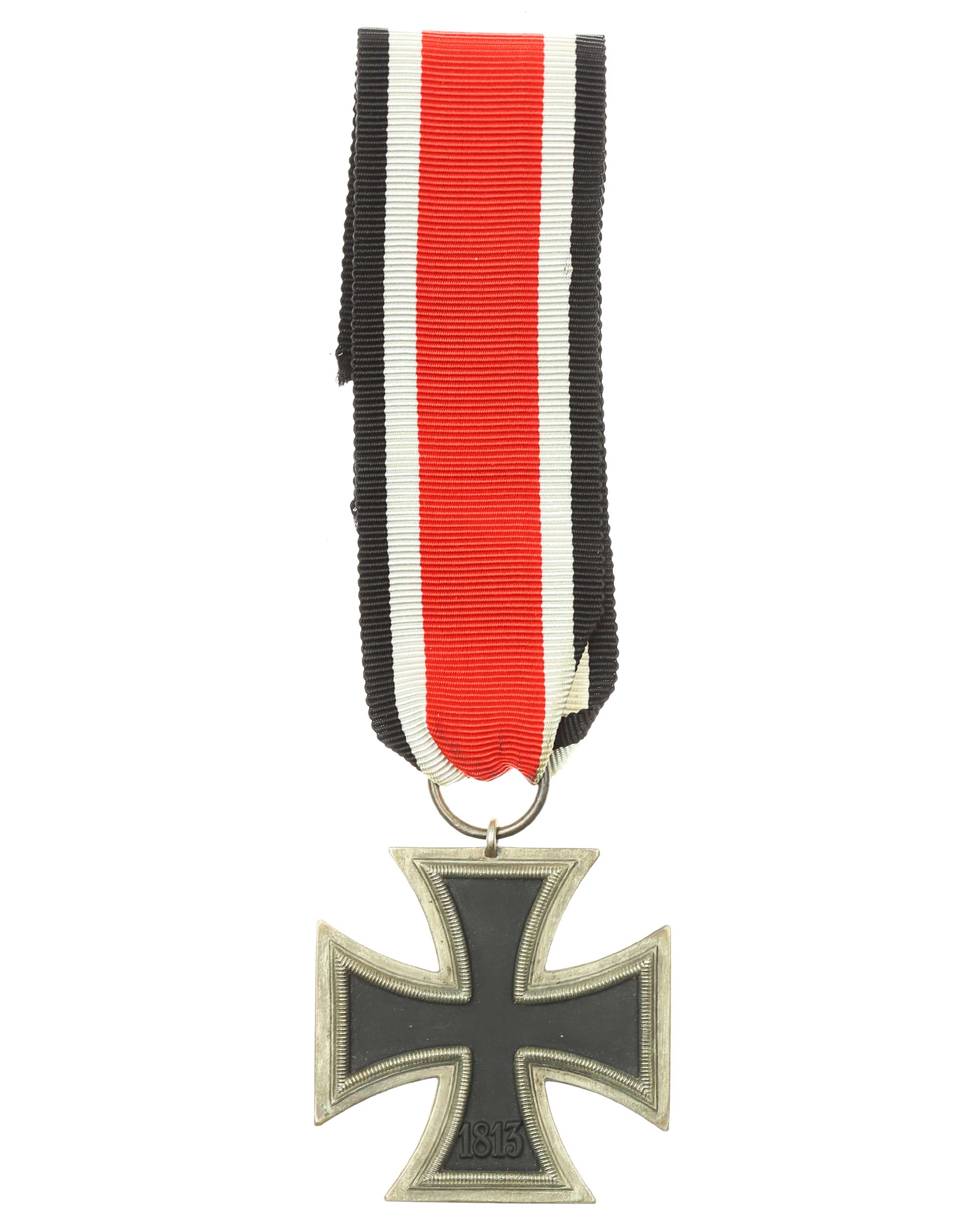 Iron Cross 1939 2nd Class – detail of the blackened iron core