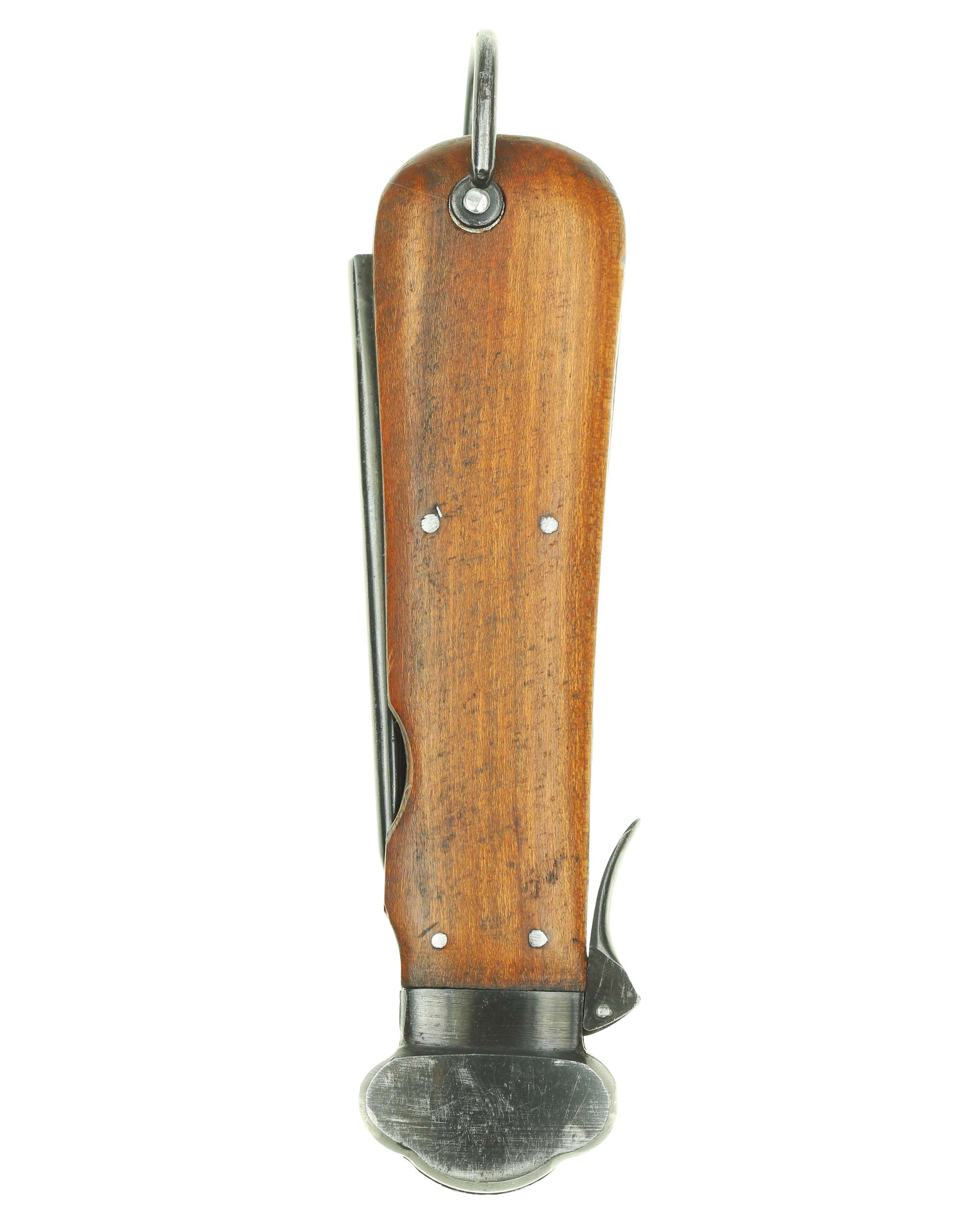 Luftwaffe Paratrooper Gravity Knife 2nd Model Type IIa Paul Weyersberg Solingen overall view