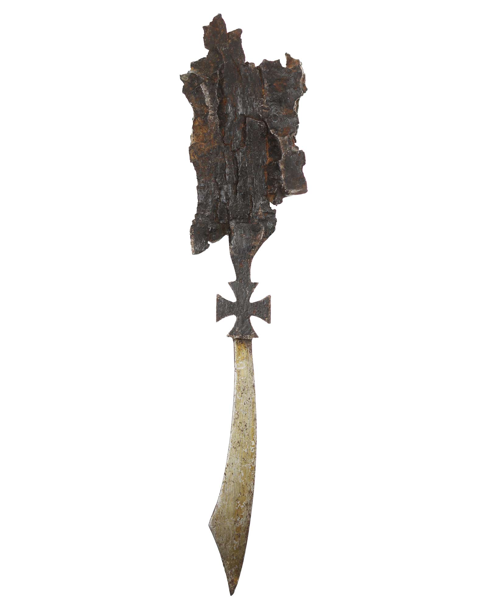 Нож для писем с Железным крестом — деталь поверхности