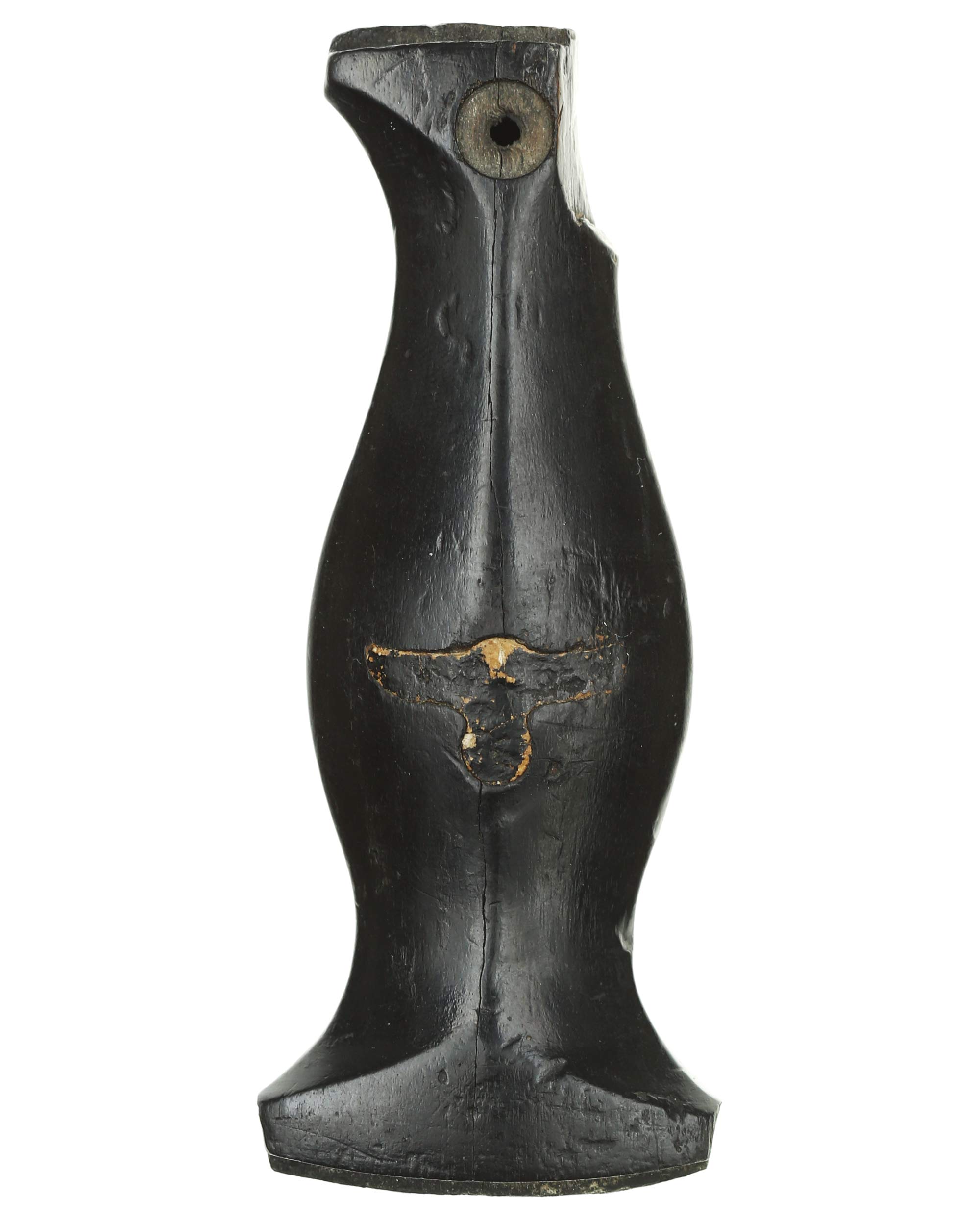 SS service dagger grip – spare part, damaged condition, without emblems