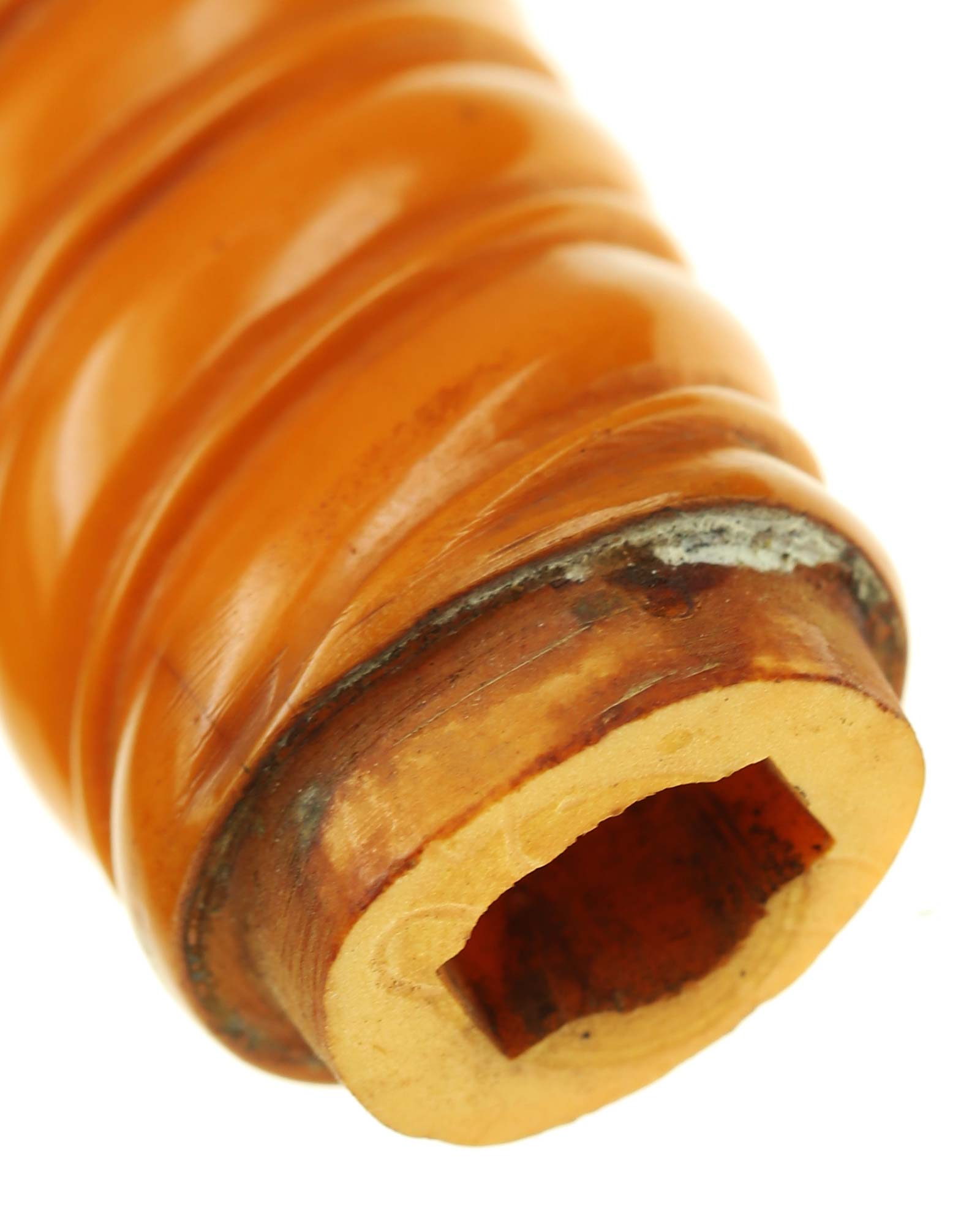 Heeres-Offiziersdolch Griffstück Ersatzteil orange Griff