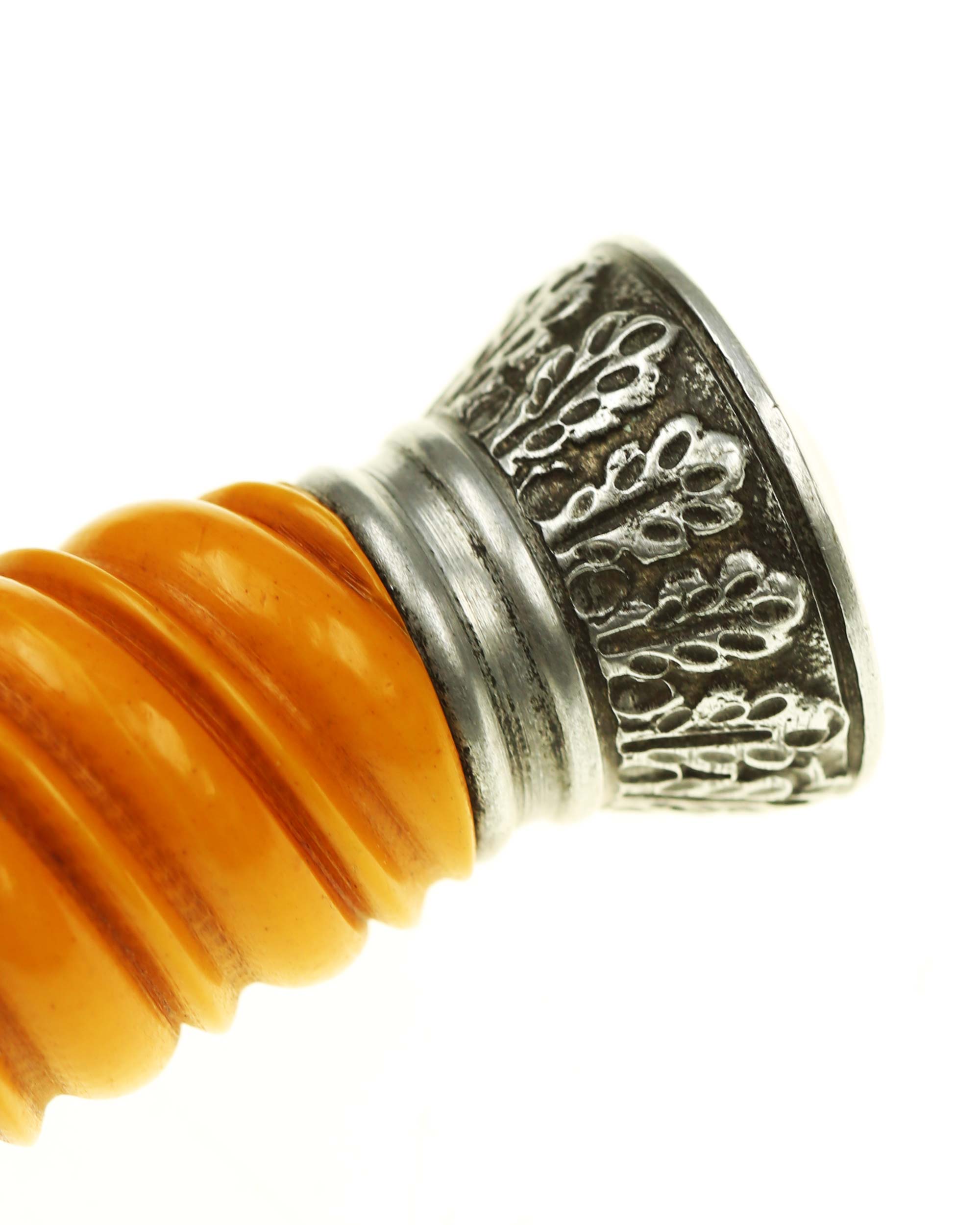 Steel scabbard for Army Officer’s Dagger 1935 with oak leaf fittings