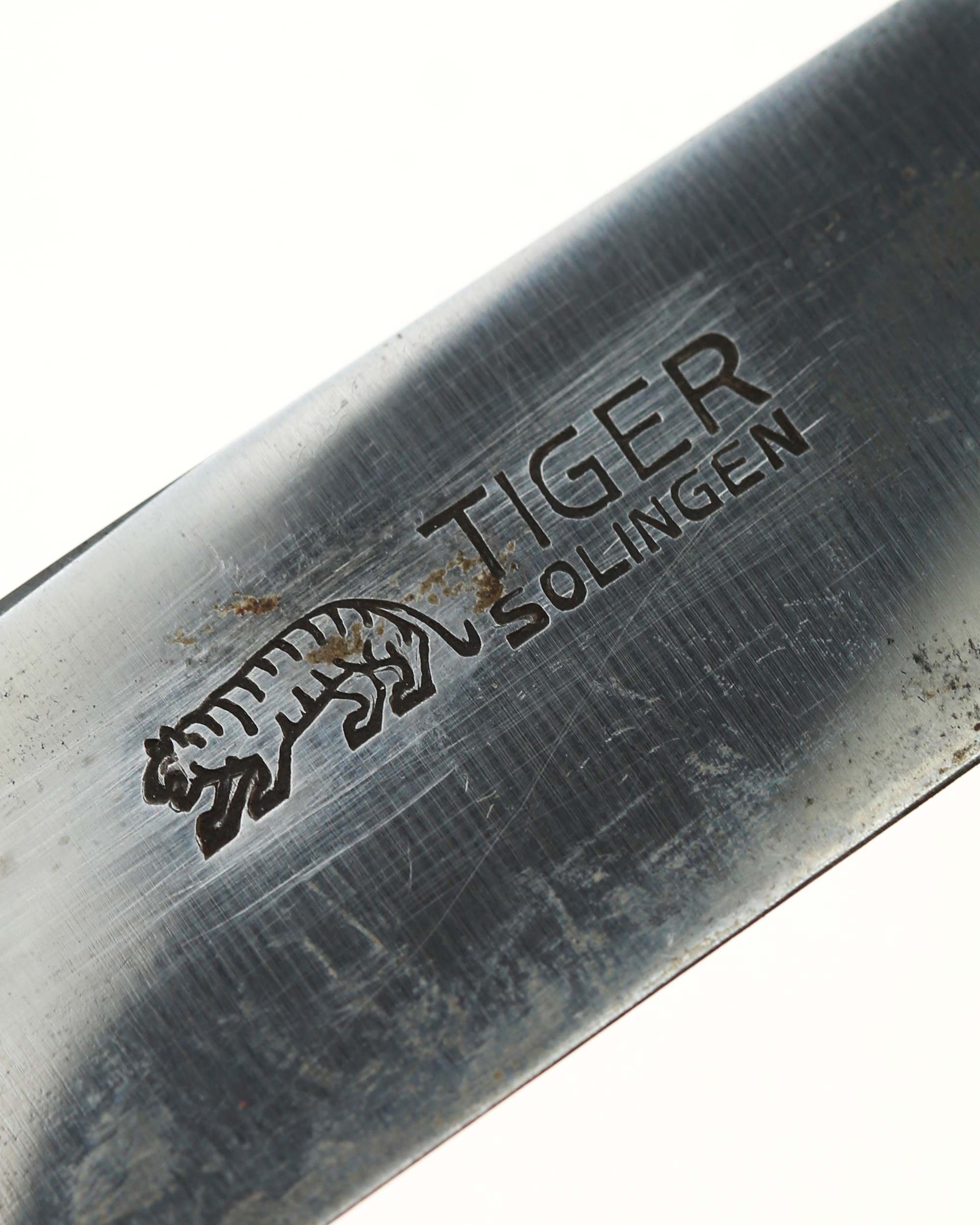 Klinge HJ Fahrtenmesser mit Hersteller Tiger Solingen