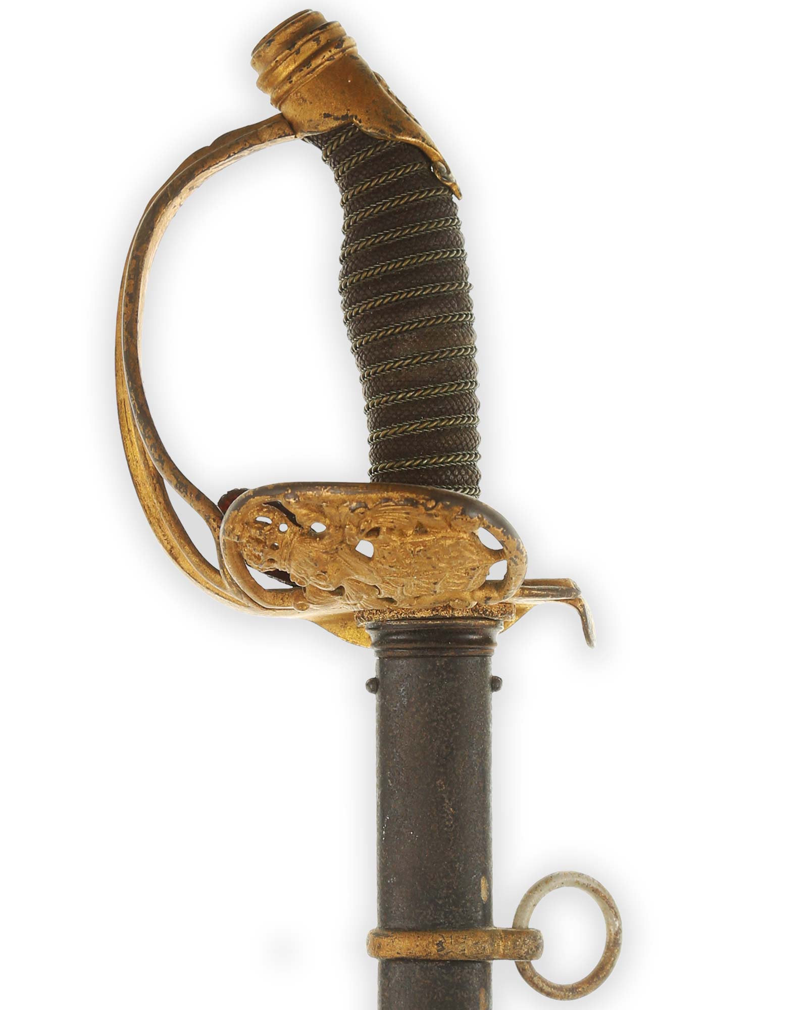 Preußen Infanterie-Degen Offiziere IOD Württemberg M1889 – Gesamtansicht, WKC Solingen