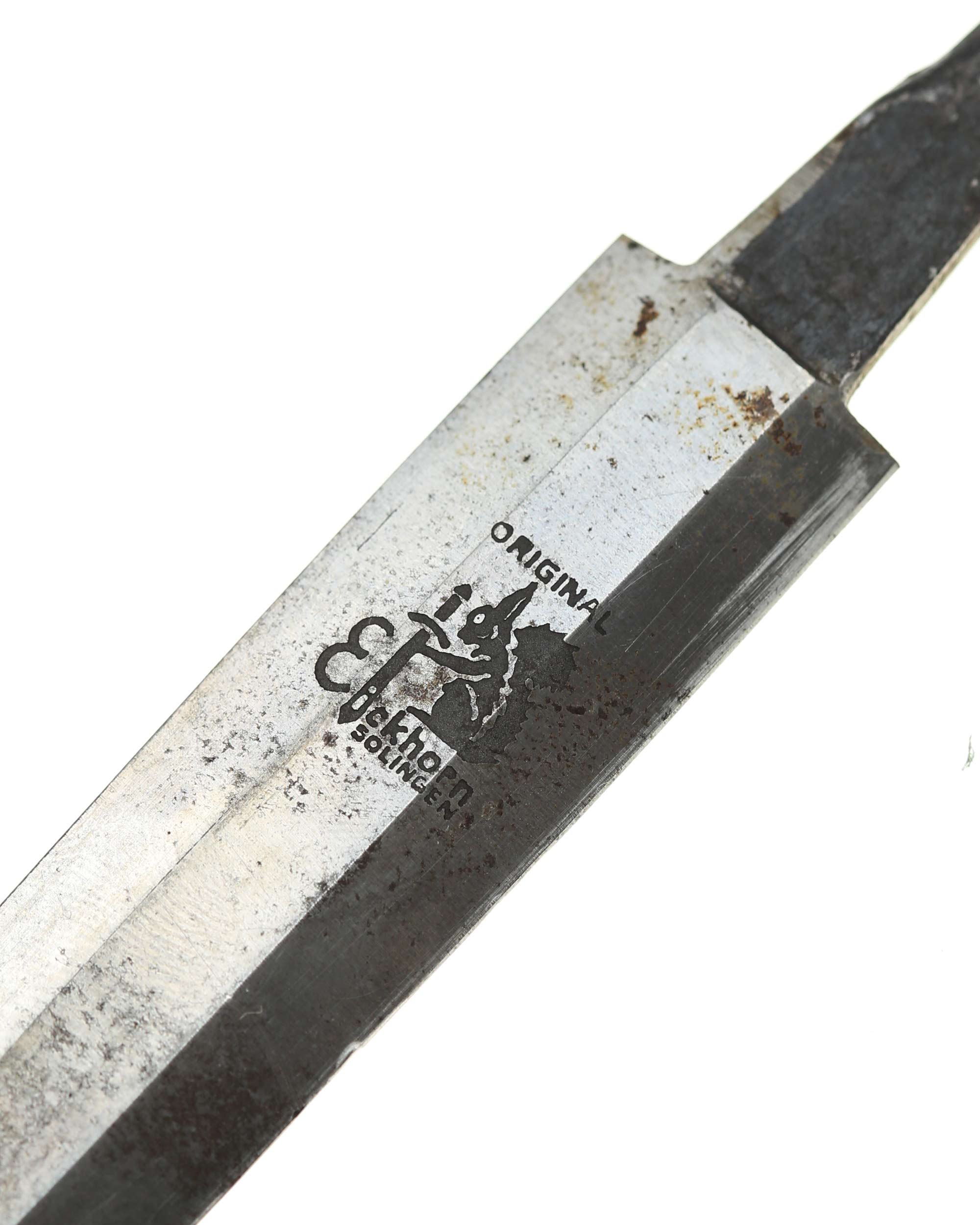 Offiziersdolch Klinge – Herstellerbezeichnung Carl Eickhorn Solingen auf der Klingenrückseite