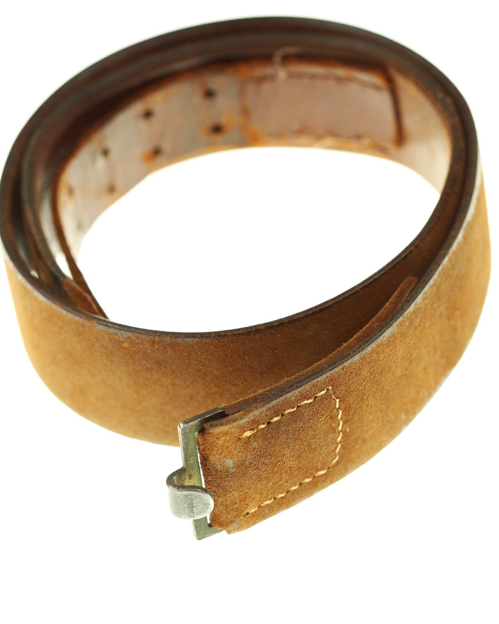 Lederriemen zum preußischen Koppelschloss – Detail