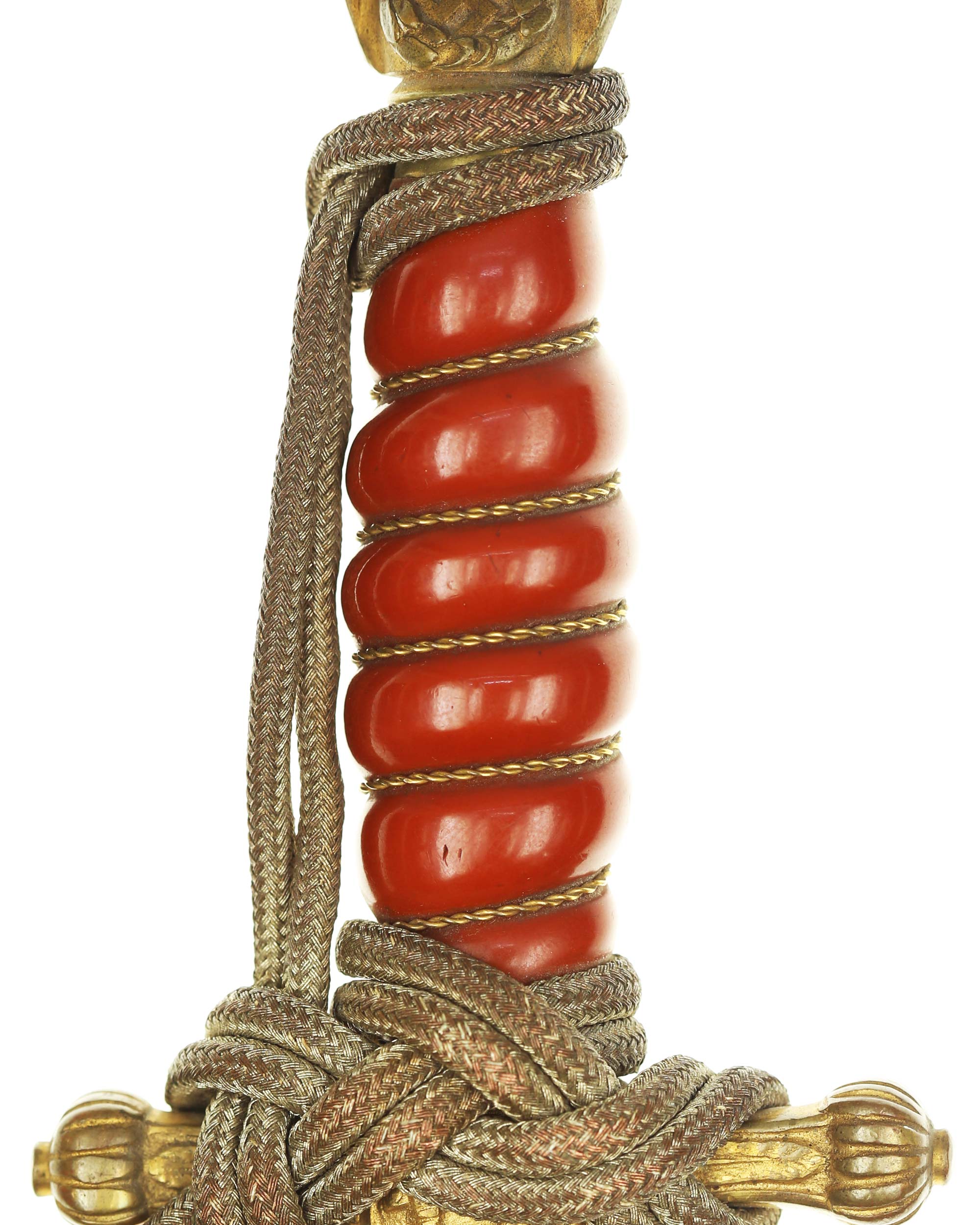 Kriegsmarine officer dagger – blade with naval motifs and WKC Solingen maker mark