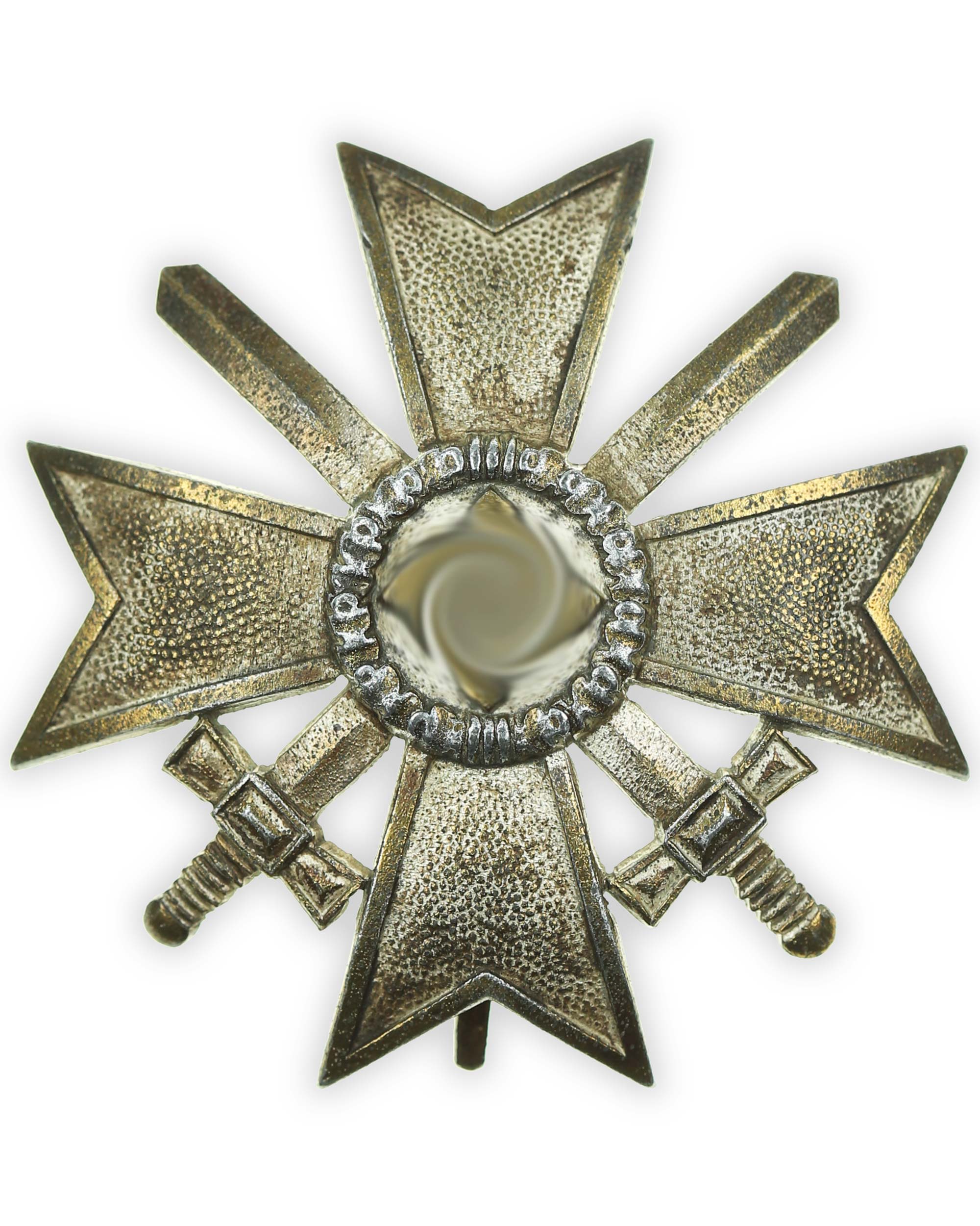 Kriegsverdienstkreuz 1939 1. Klasse mit Schwertern – L 12 C.E. Juncker Berlin – Vorderseite