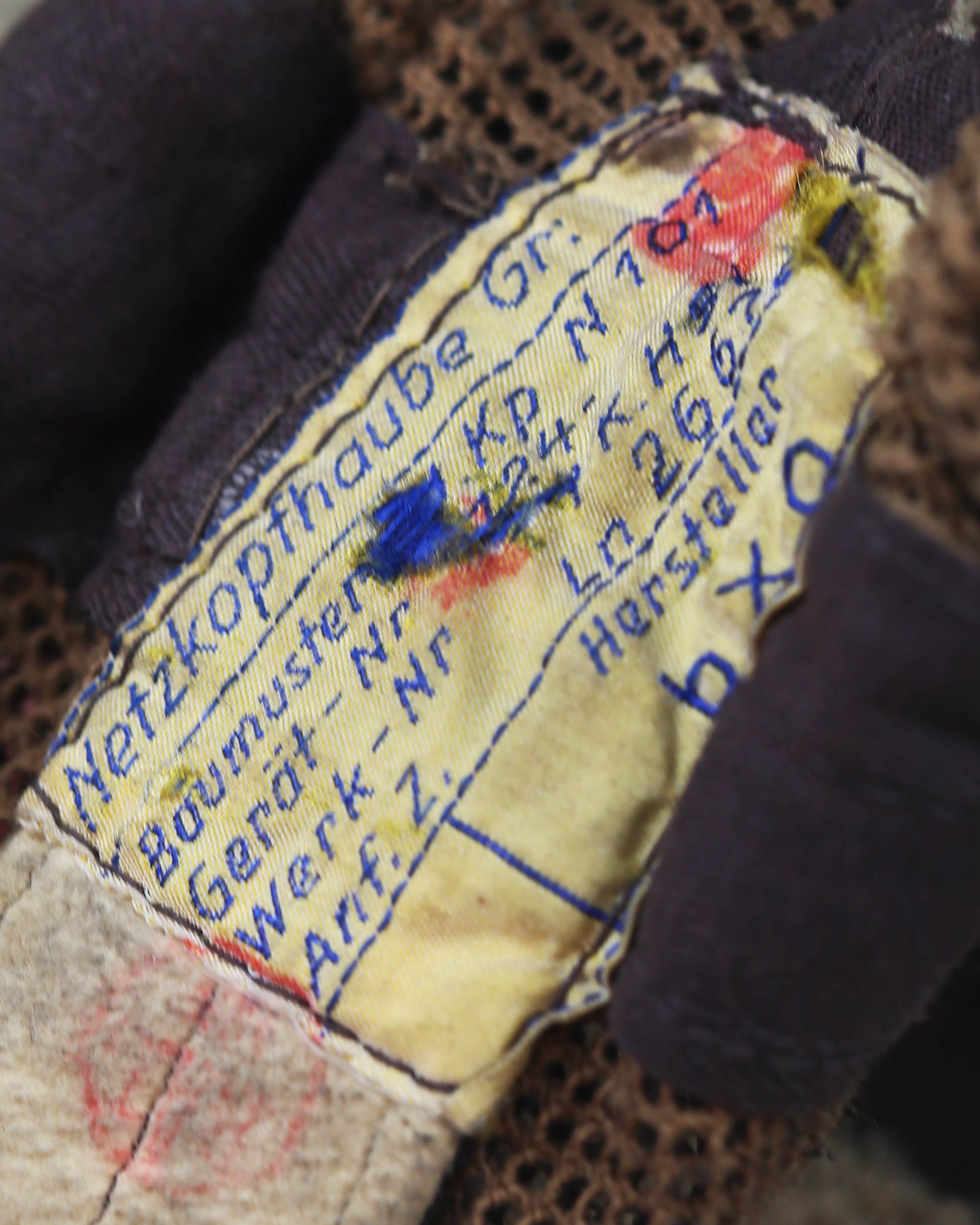 Сетчатая головная шапка LKp N 101 — оригинальное состояние