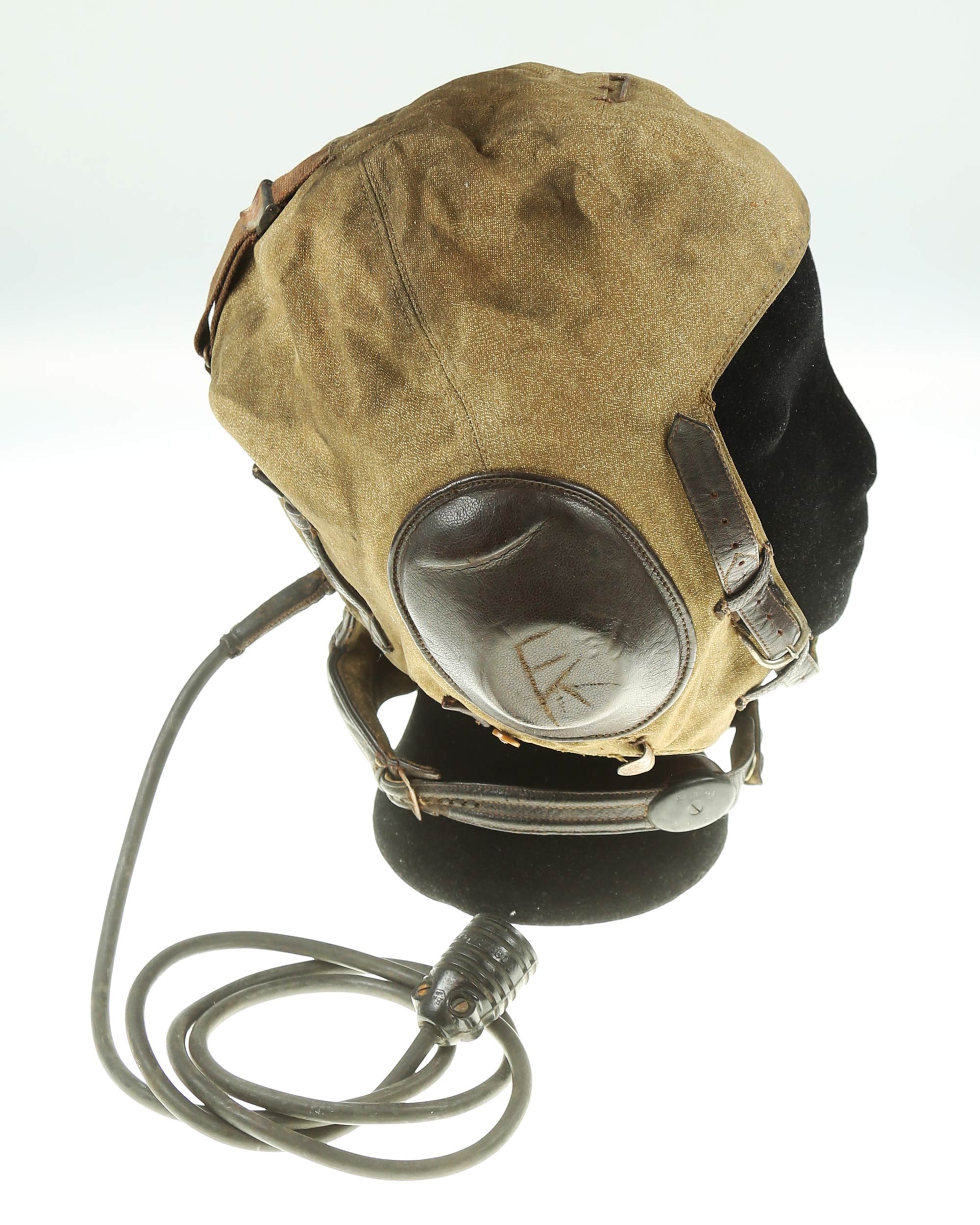 Лётная головная шапка Люфтваффе LKpS 101 – внутренняя сетчатая структура