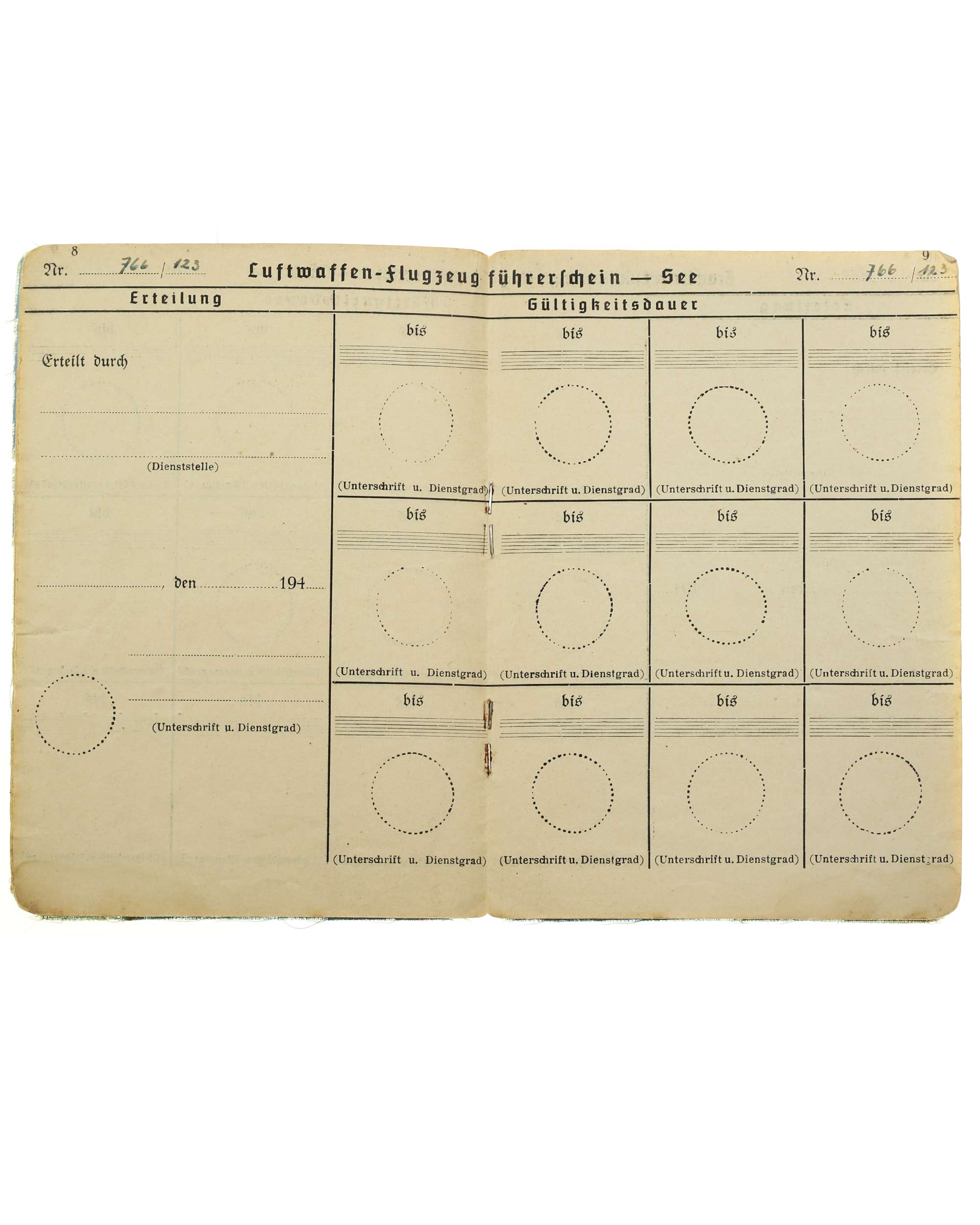 Luftwaffen Offiziersdolch 1937 – Stahlscheide mit körniger Oberfläche, Mundblech und Trageringen