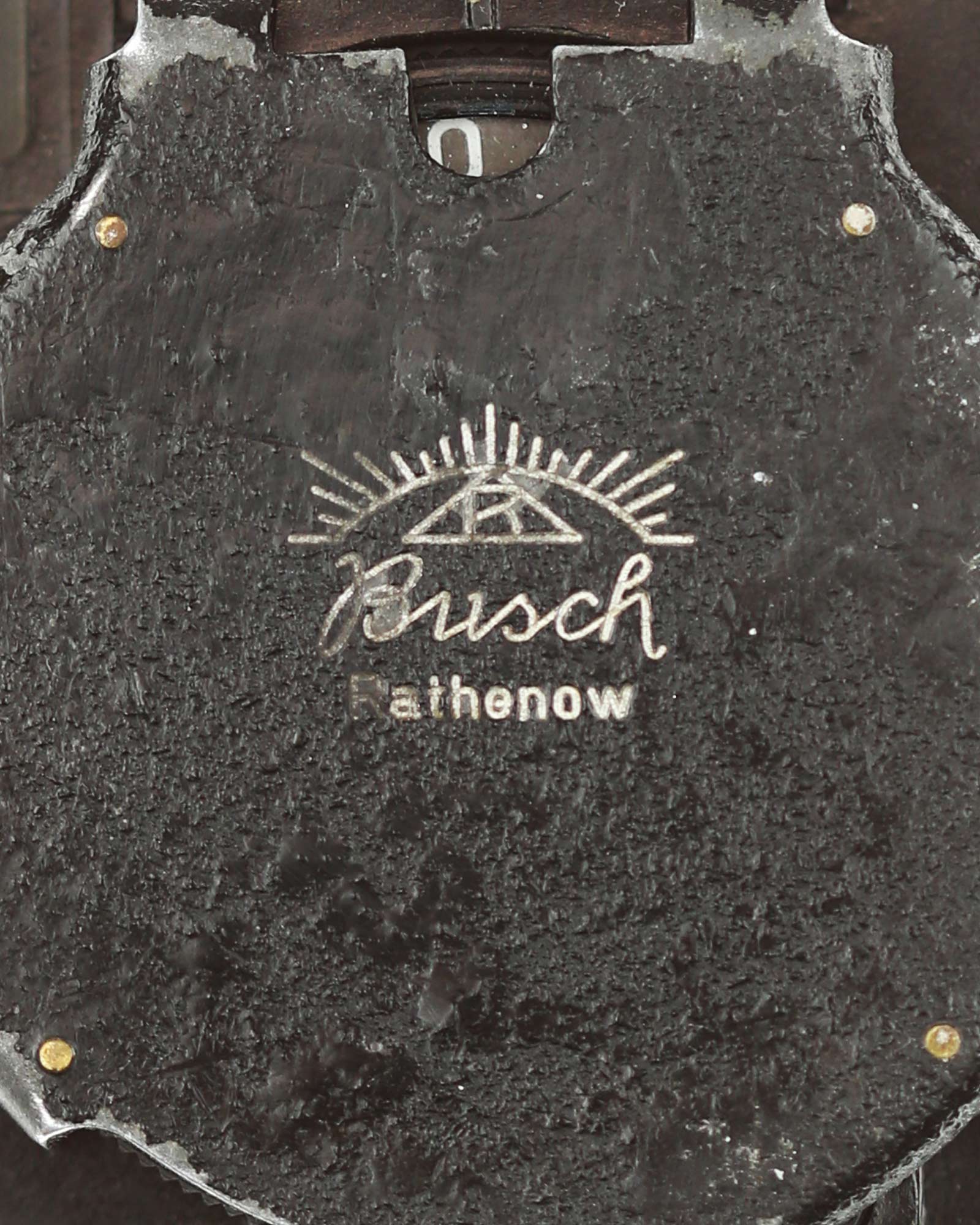 Marschkompass Busch Rathenow – Draufsicht mit Skala