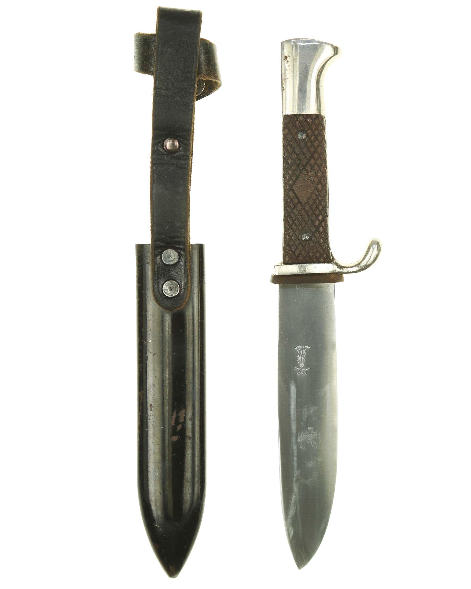 Slowakischer Jugenddolch M1943 – Klinge mit Hersteller Anton Wingen Solingen