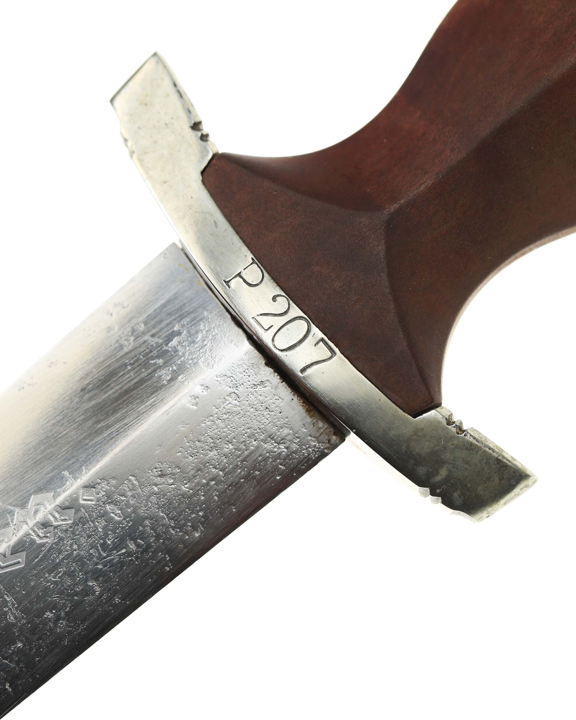 NPEA dagger – blade with motto Mehr sein als scheinen and Karl Burgsmüller Berlin marking