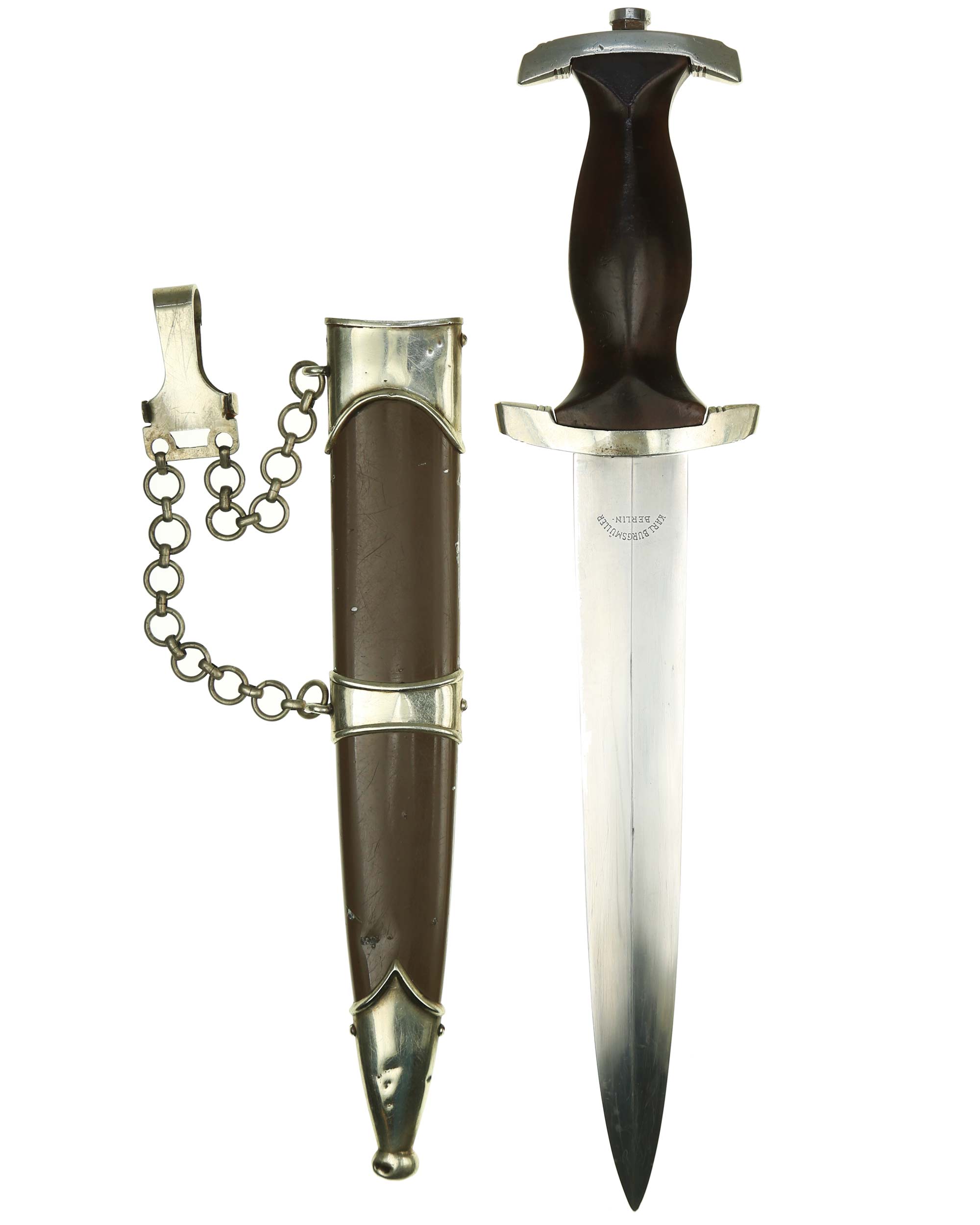 Клинок кинжала NPEA с девизом Mehr sein als scheinen