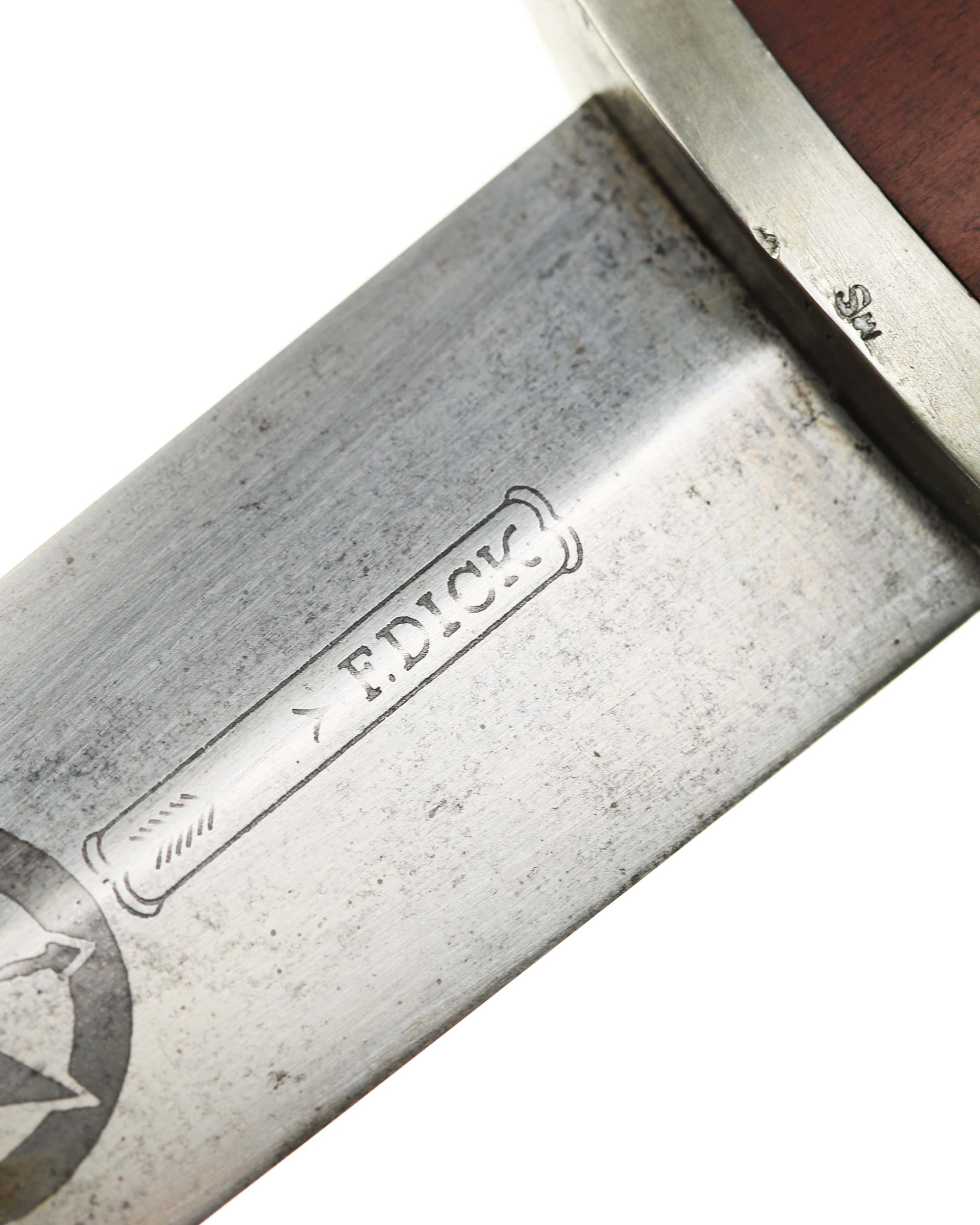 NSKK honour dagger – blade with motto Alles für Deutschland and Hühnlein etch