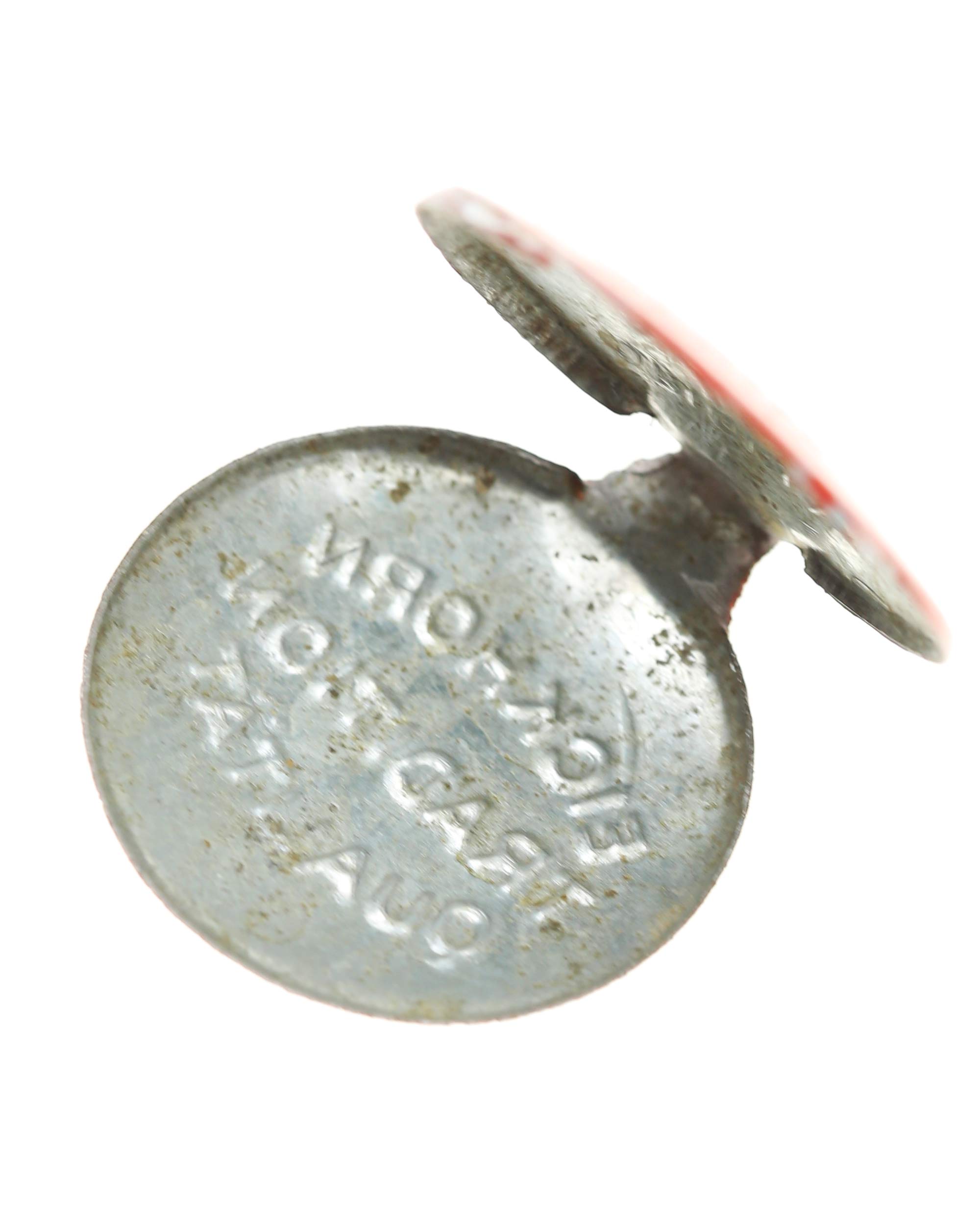 Eickhorn red metal hang tag – surface and condition