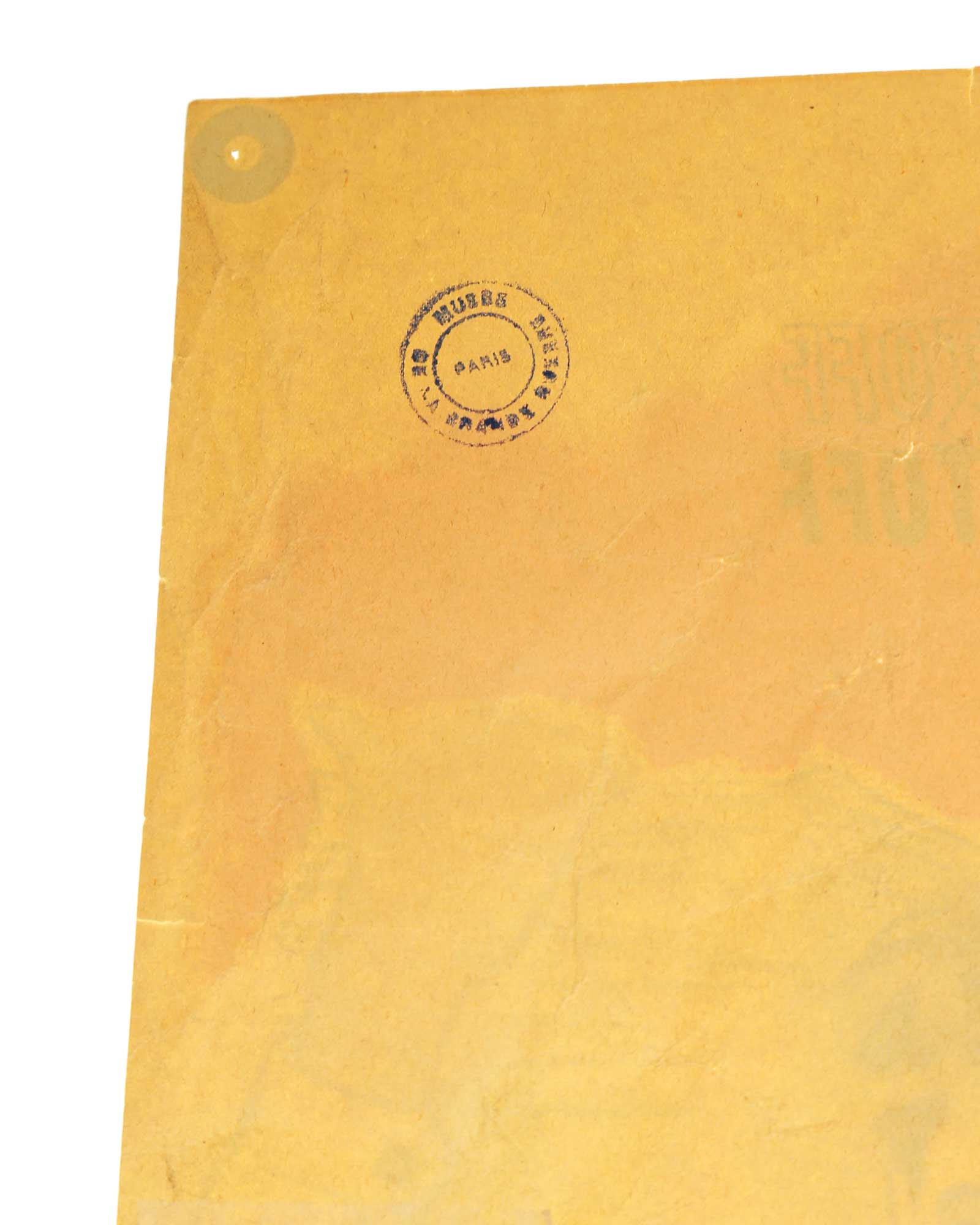 Poster Waste Paper Collection 1943 – lettering detail