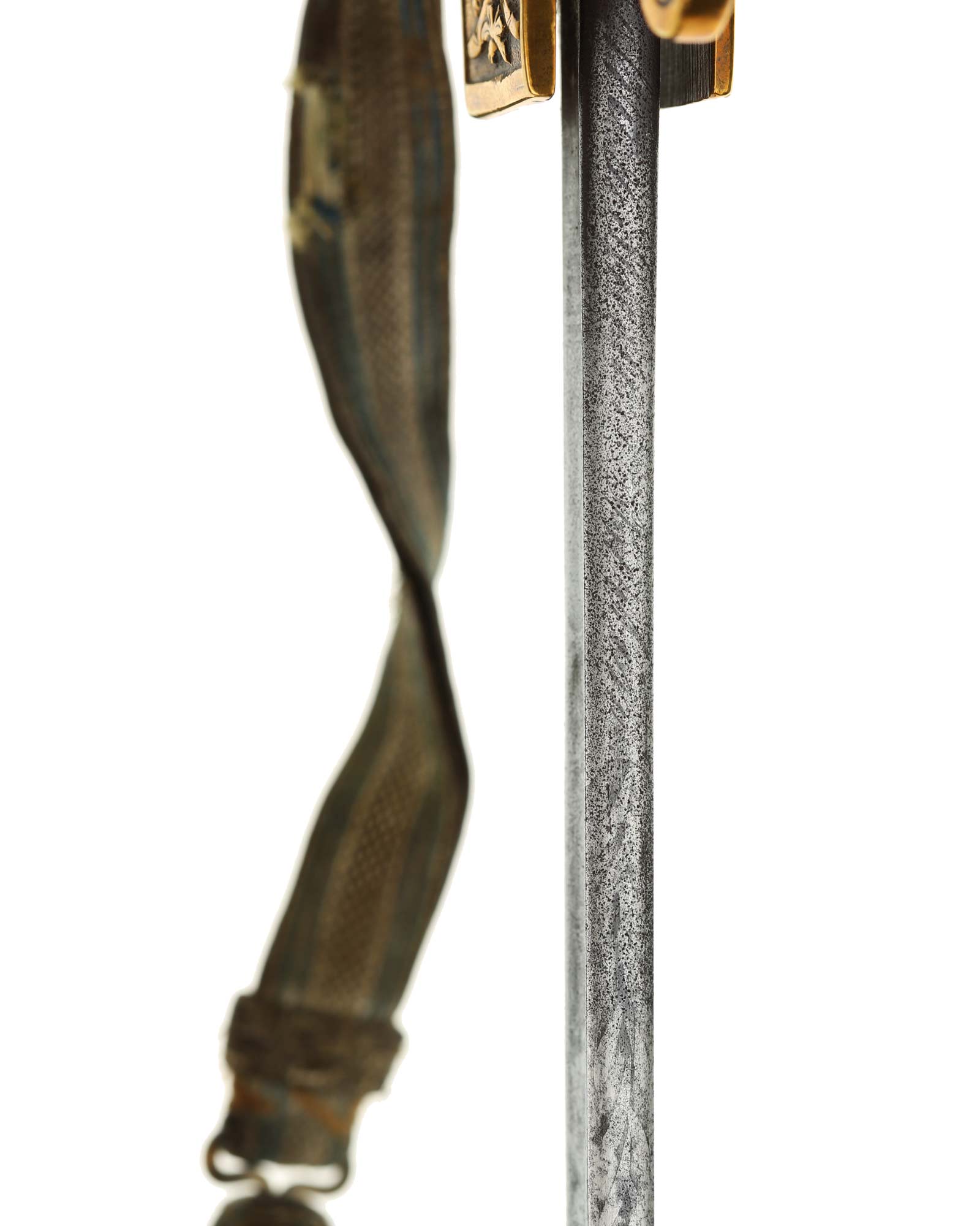 Временная сабля – устье ножен (горловина)