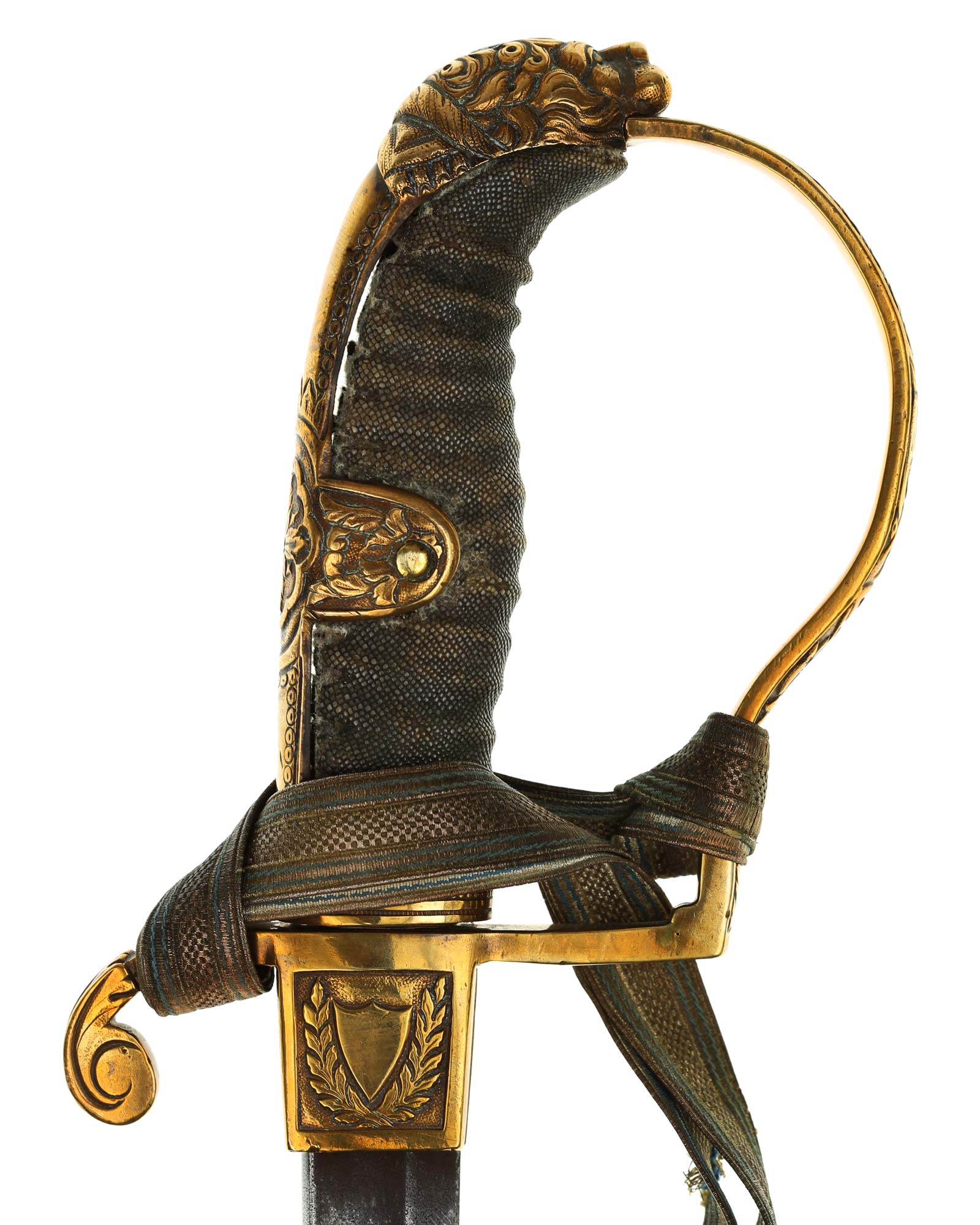 Прусская кавалерийская офицерская временная сабля – финальный ракурс