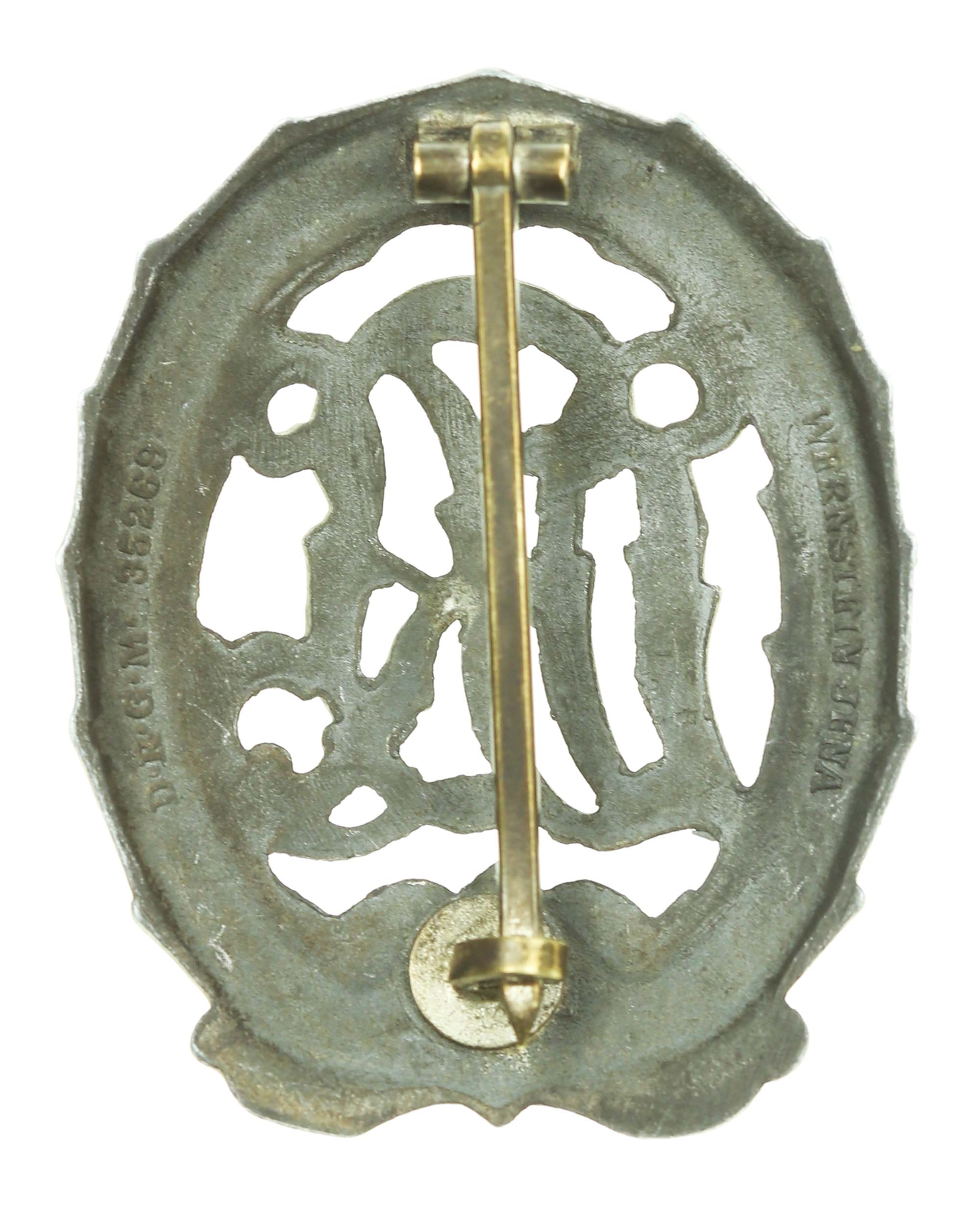 Reichssportabzeichen DRL Silber – Detailansicht Vorderseite