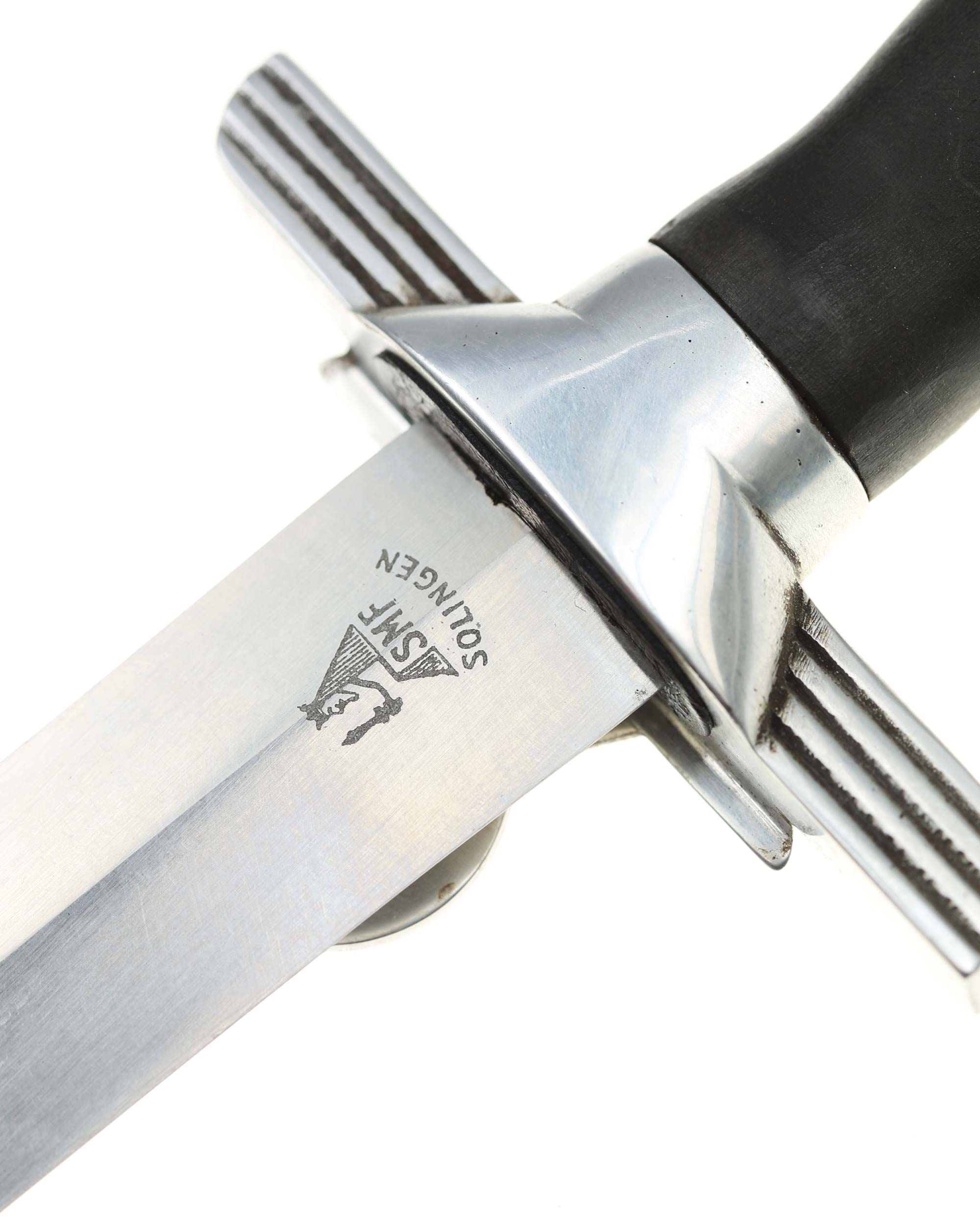 RLB dagger model 1936 – iron scabbard with nickel-plated fitting