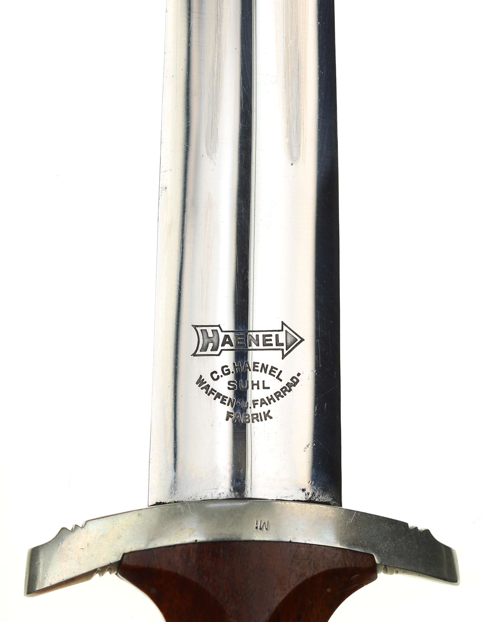 SA dagger – blade with motto Alles für Deutschland and visible crossgrain