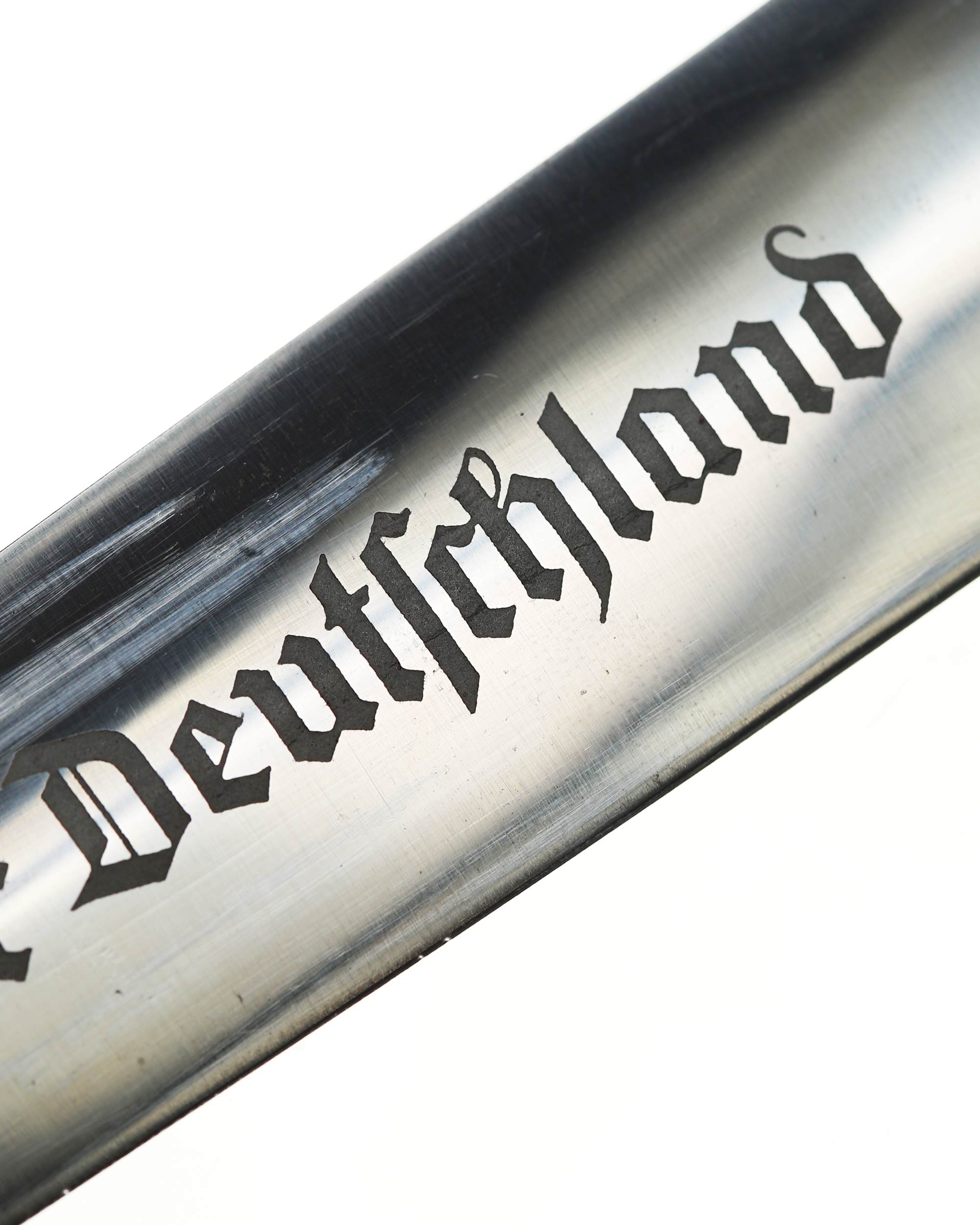 Клинок кинжала SA с девизом Alles für Deutschland и клеймом Gustav Reinhold Grah Solingen