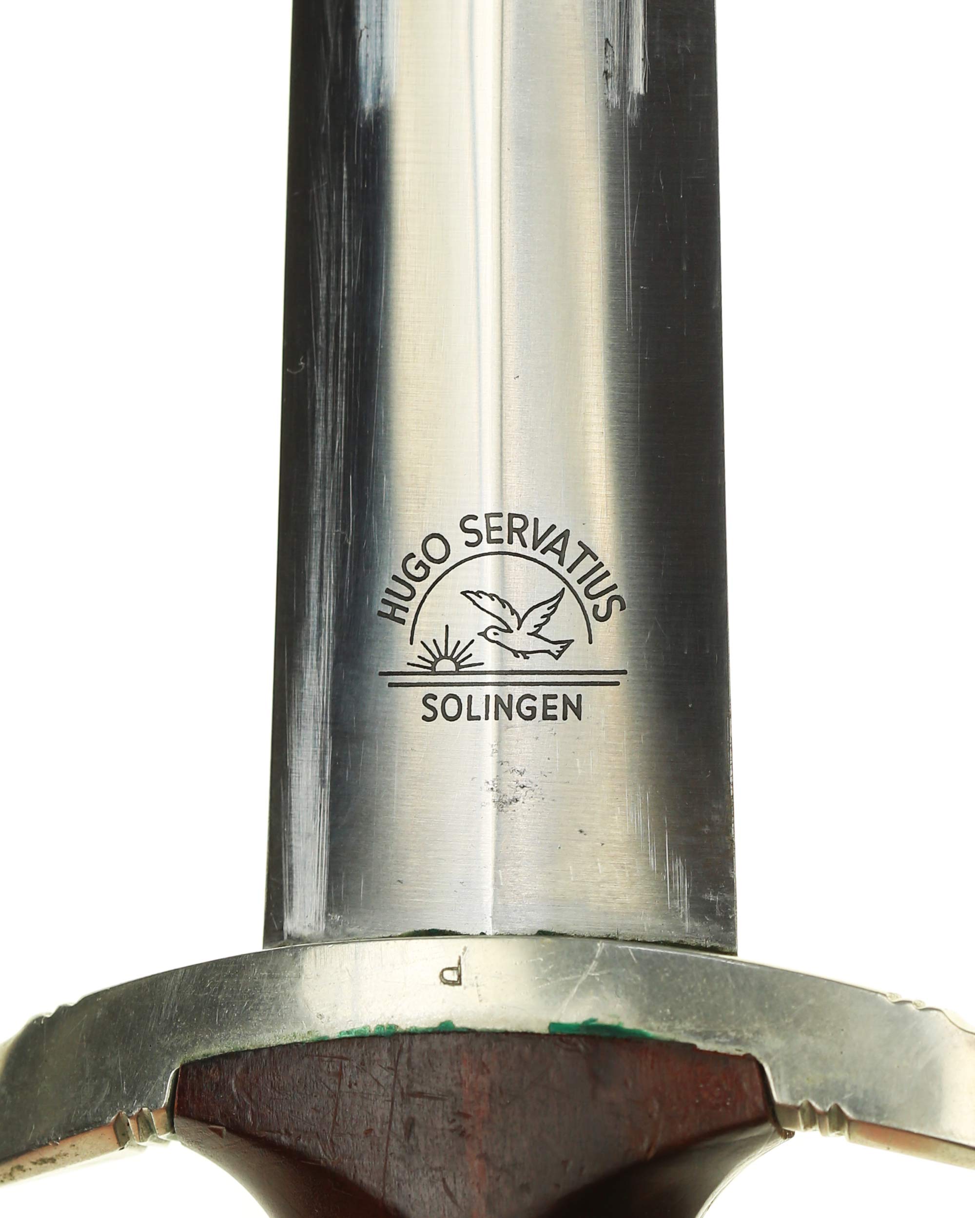Кинжал СА Hugo Servatius – клинок с девизом Alles für Deutschland