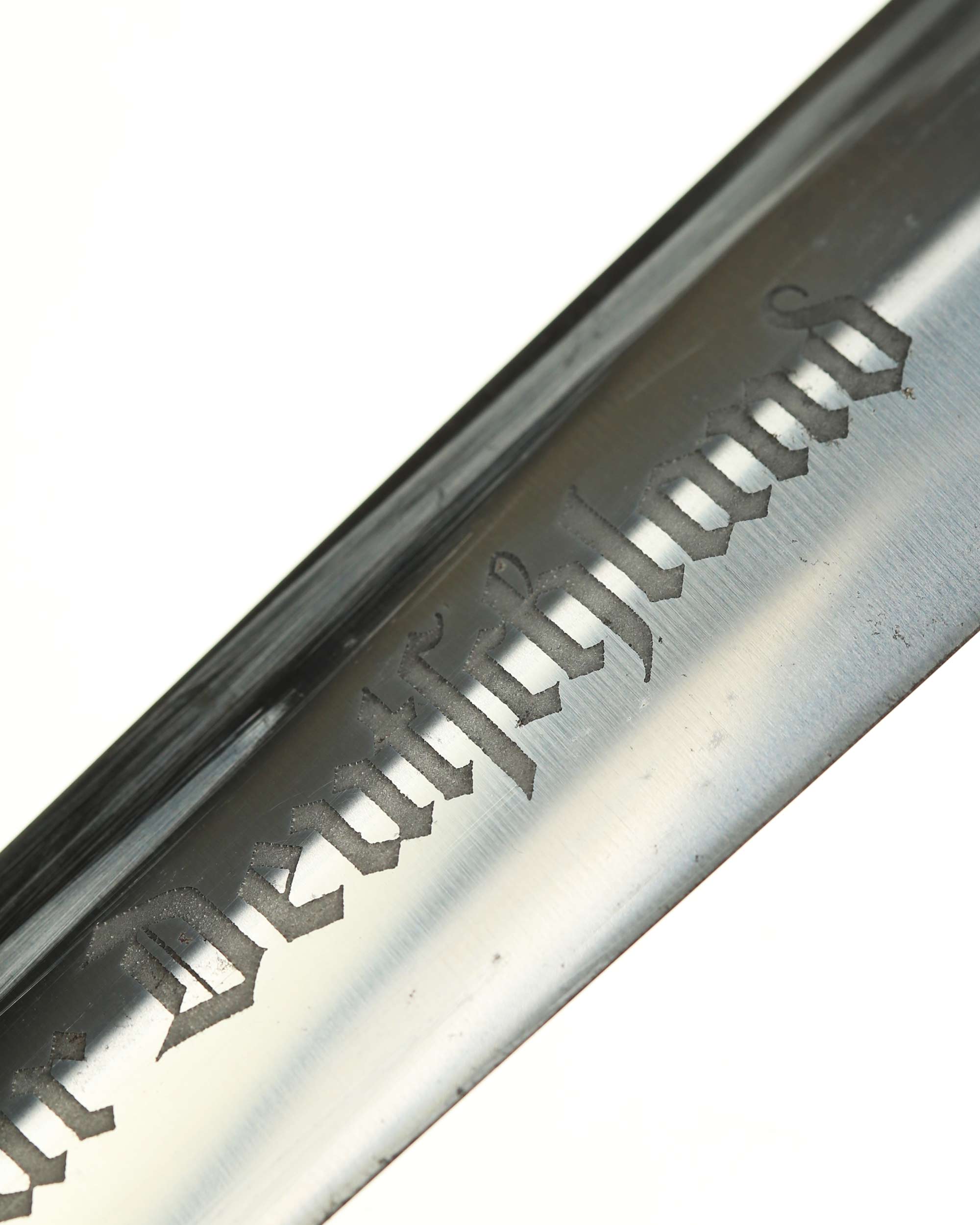 Blade of SA Service Dagger with motto Alles für Deutschland and crossgrain