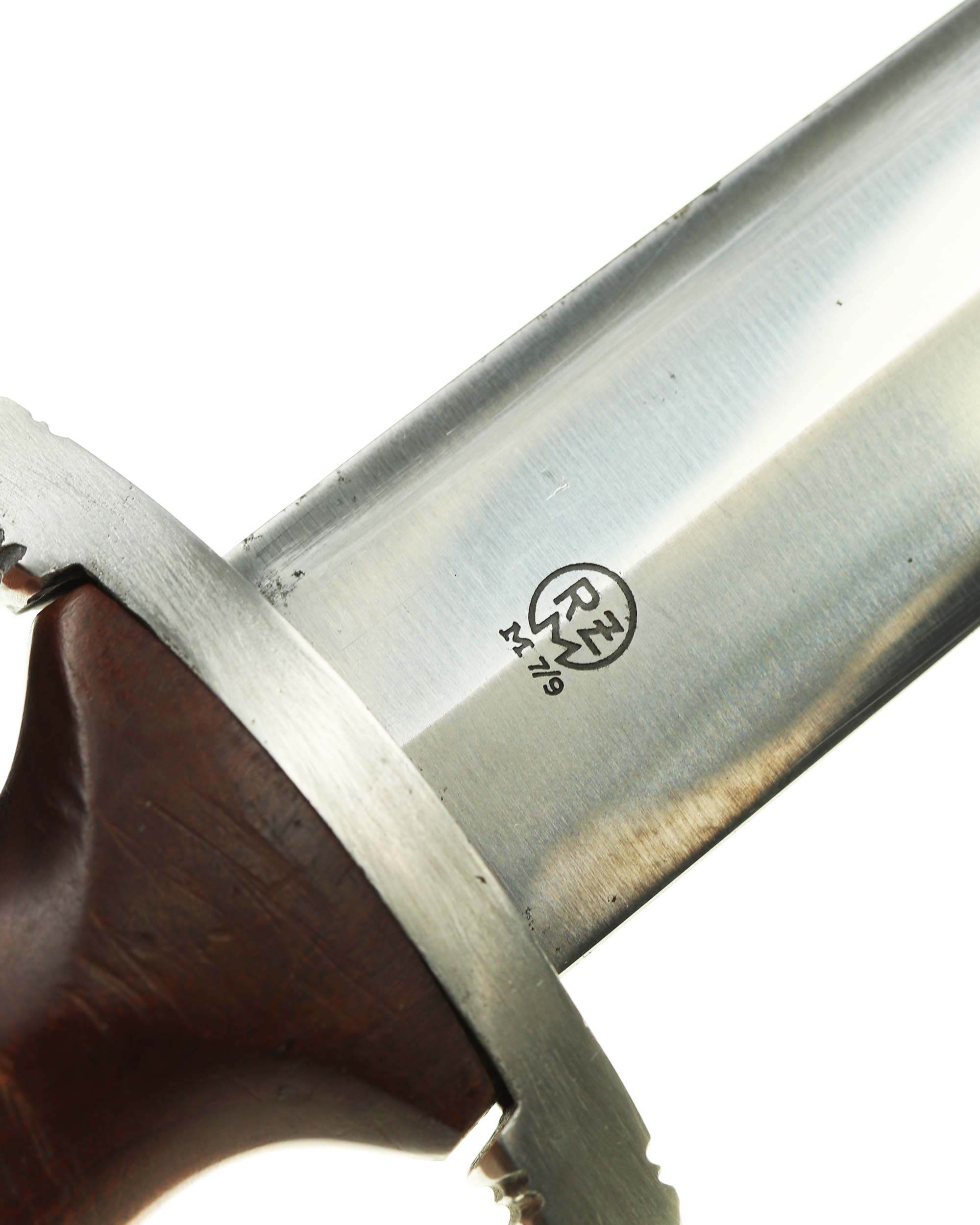 SA service dagger – blade with motto Alles für Deutschland and RZM mark M7 9 SMF Solingen