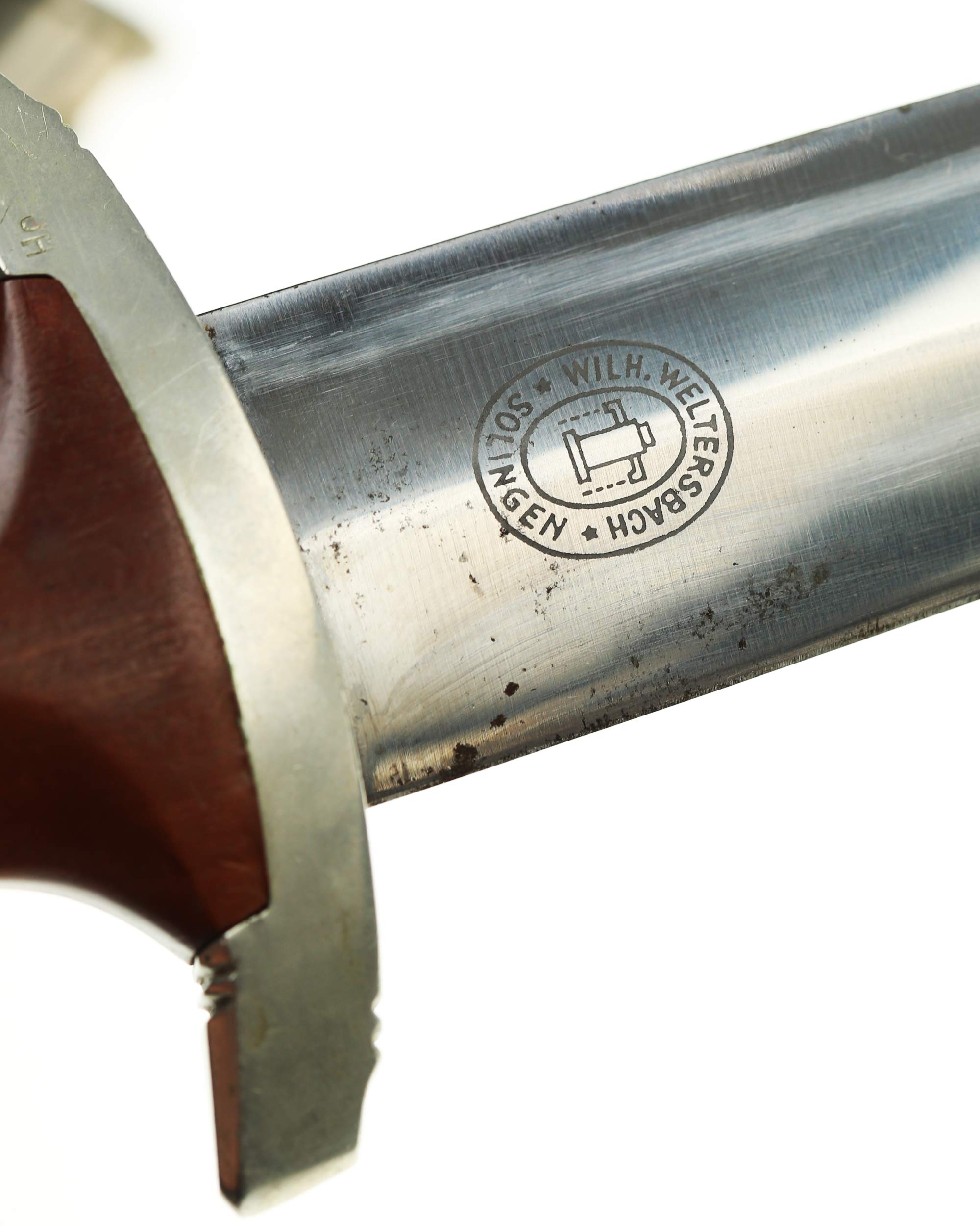 SA dagger Hochland – crossguard with group stamp Ho