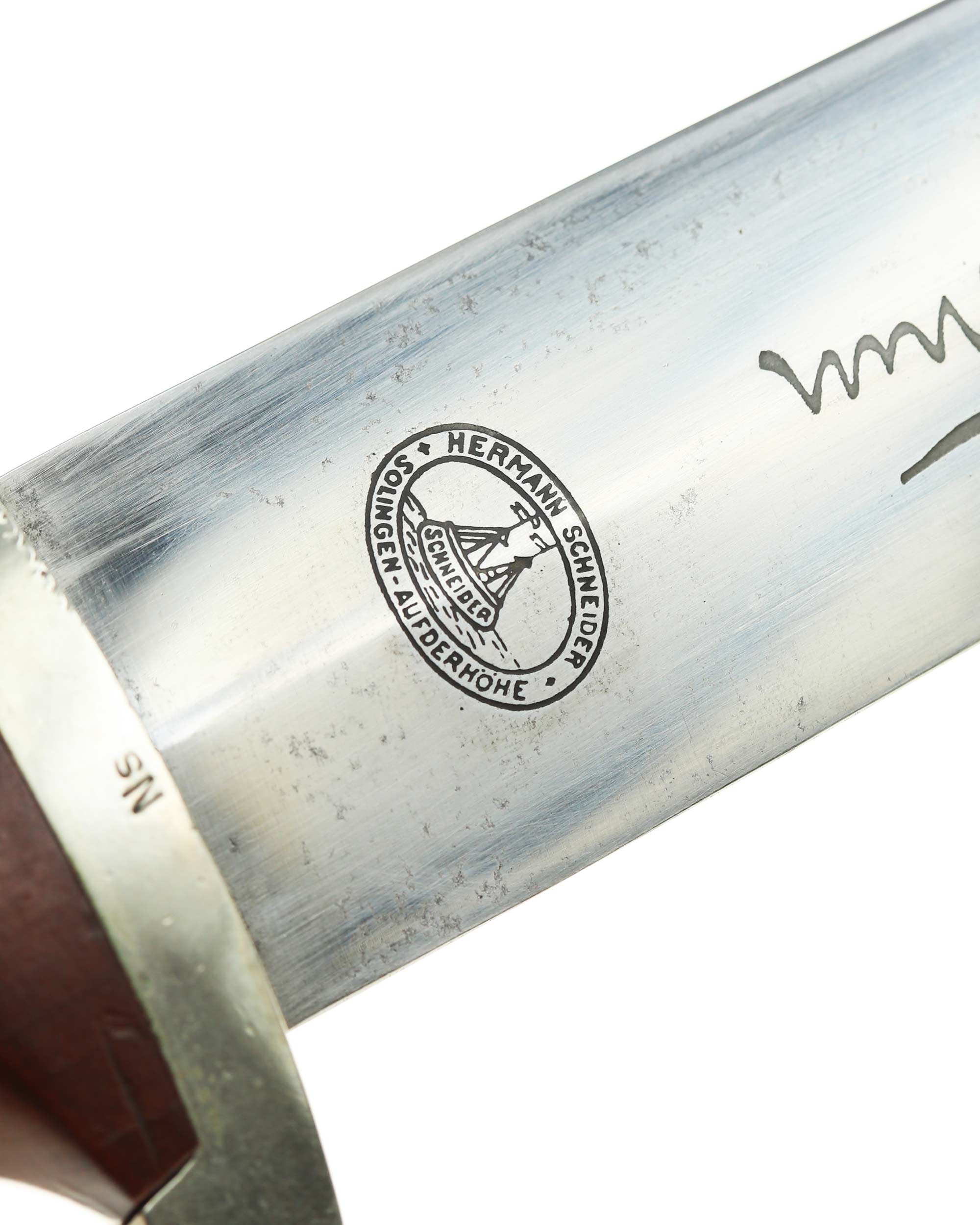 SA Ehrendolch Ernst Röhm – Klinge mit Devise Alles für Deutschland