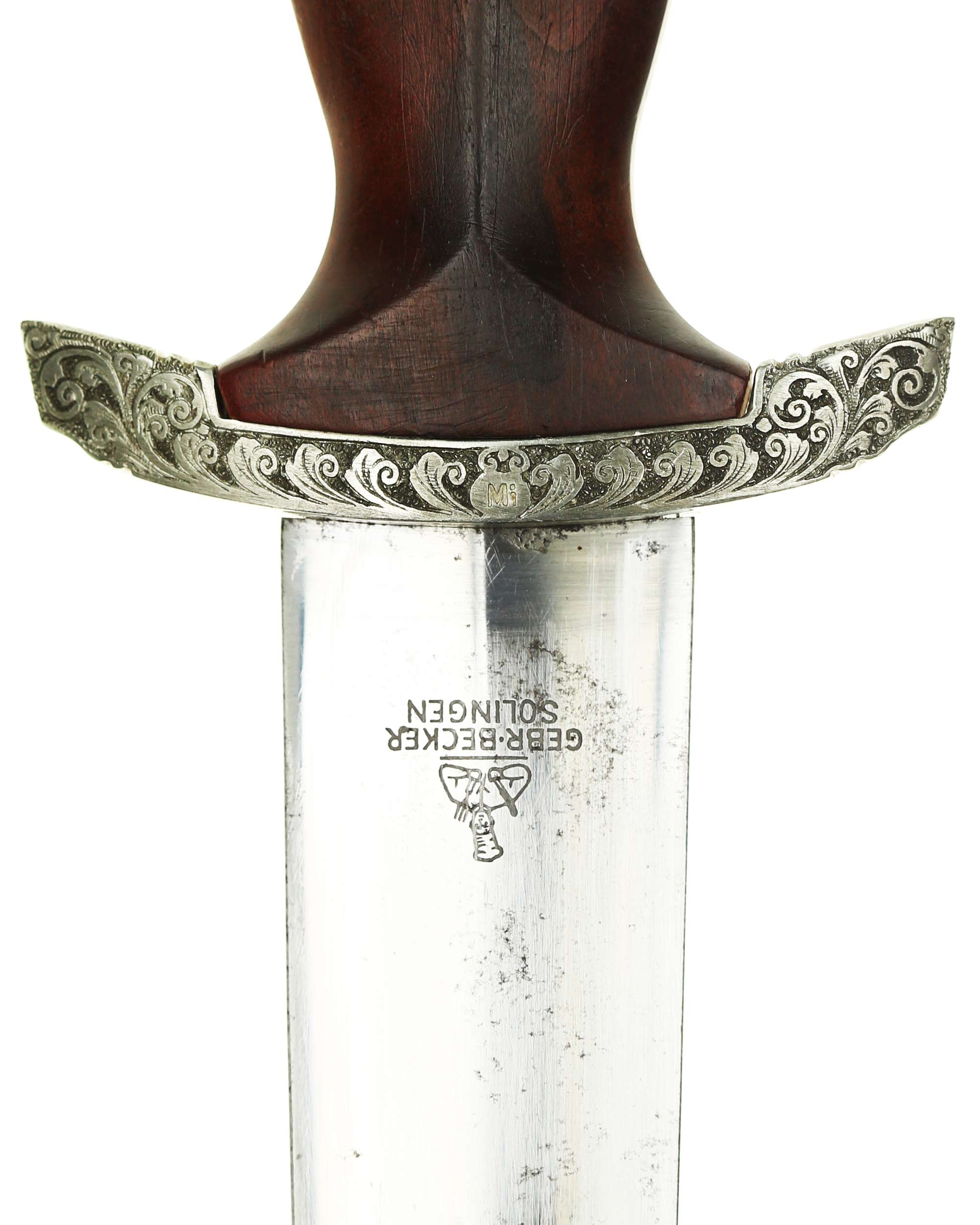 SA Dolch – Klinge mit dunkler Devise Alles für Deutschland, sehr guter Erhalt