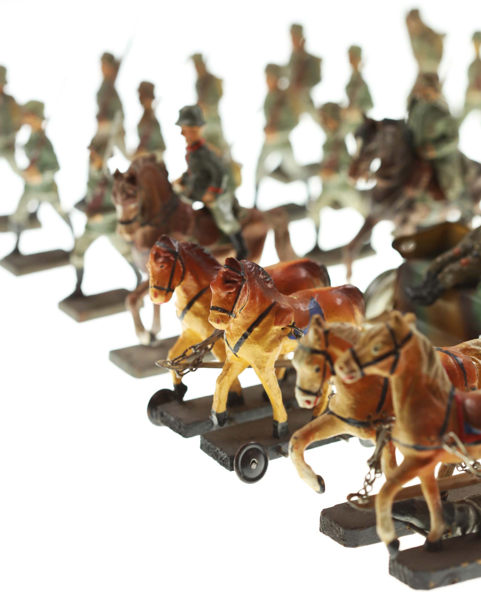 Elastolin Militärspielzeug – Feldhaubitze