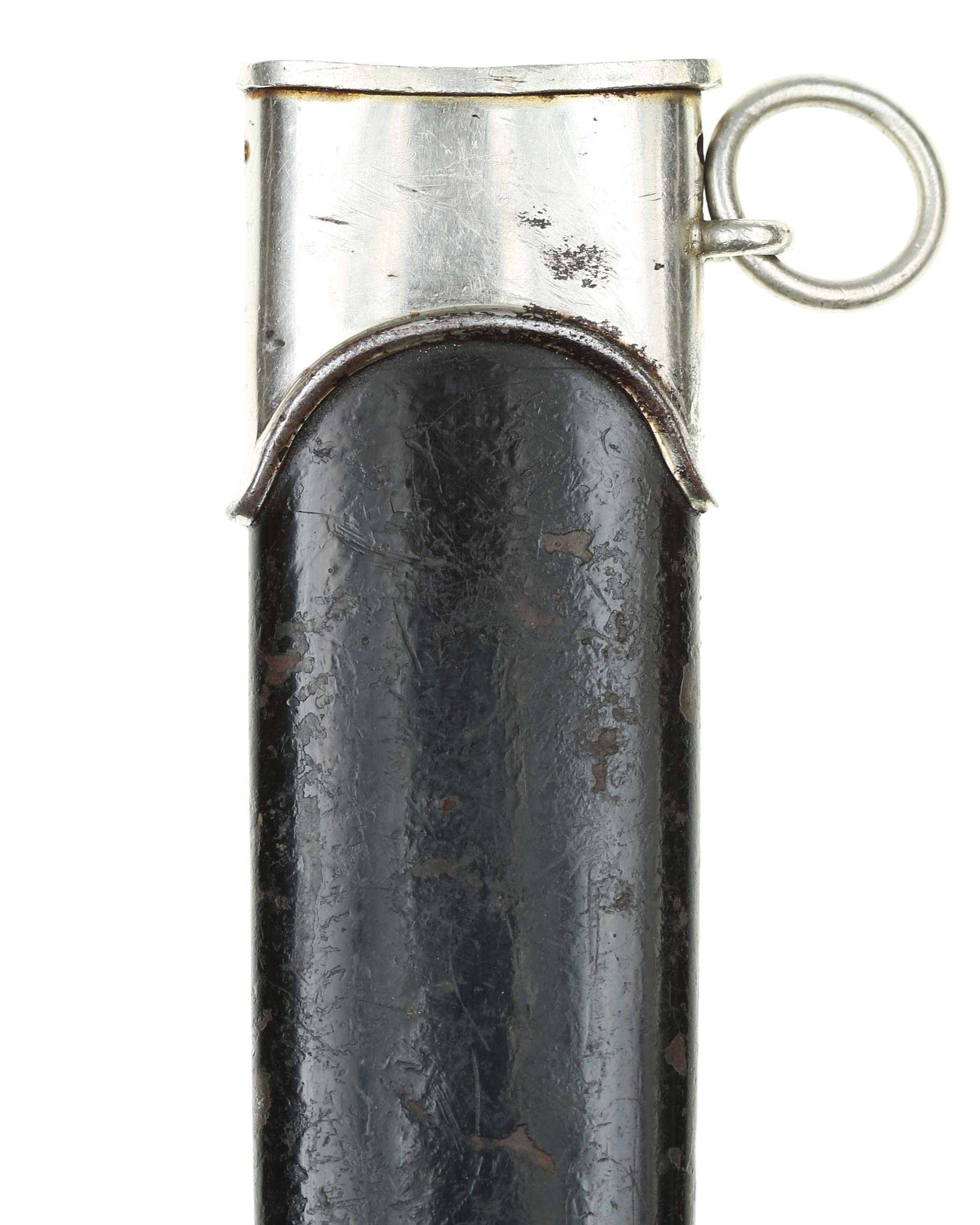 Scabbard for SS or NSKK service dagger – upper fitting without side screws